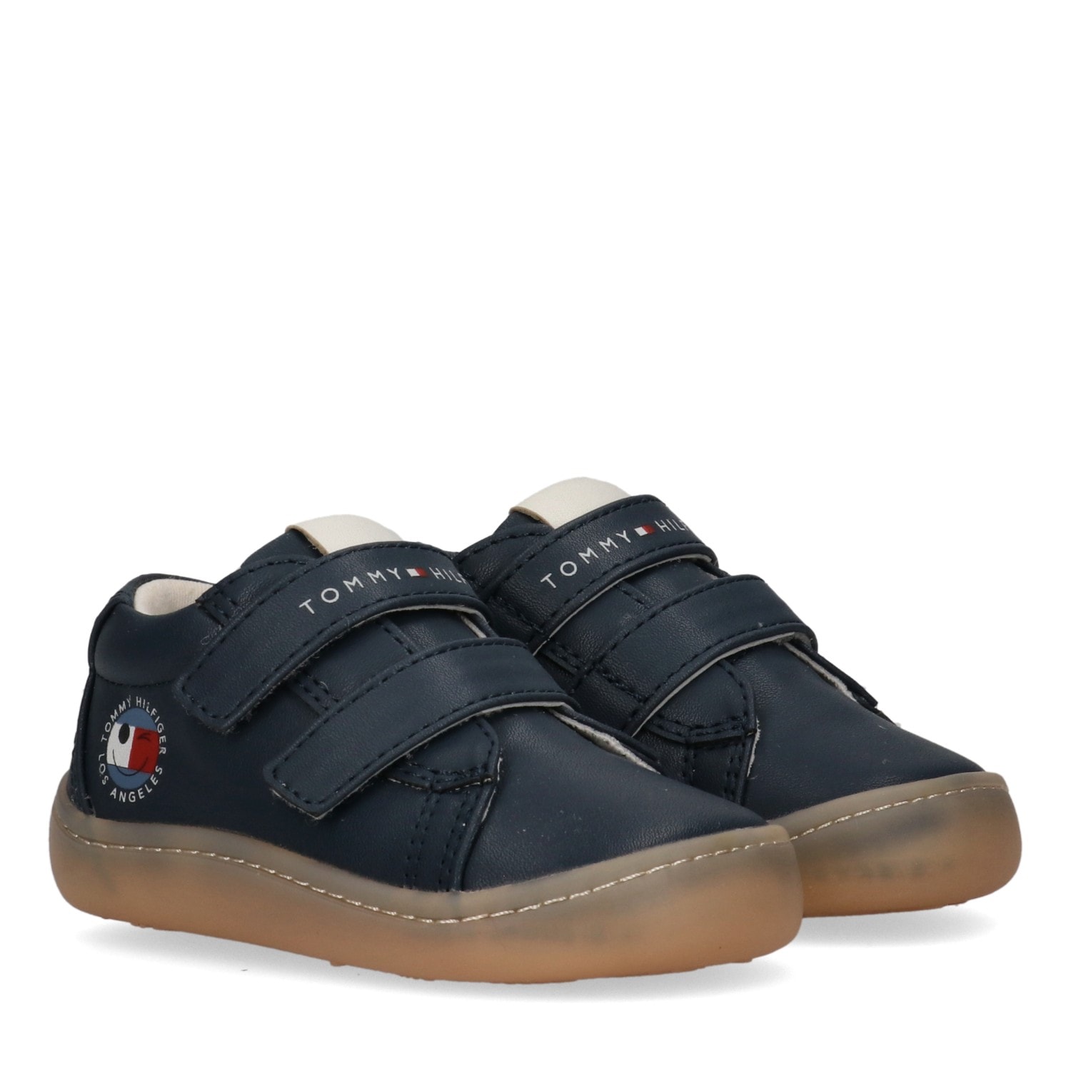Tommy Hilfiger Lauflernschuh  Barfußschuh, Halbschuh, Klettschuh mit Logoschriftzug