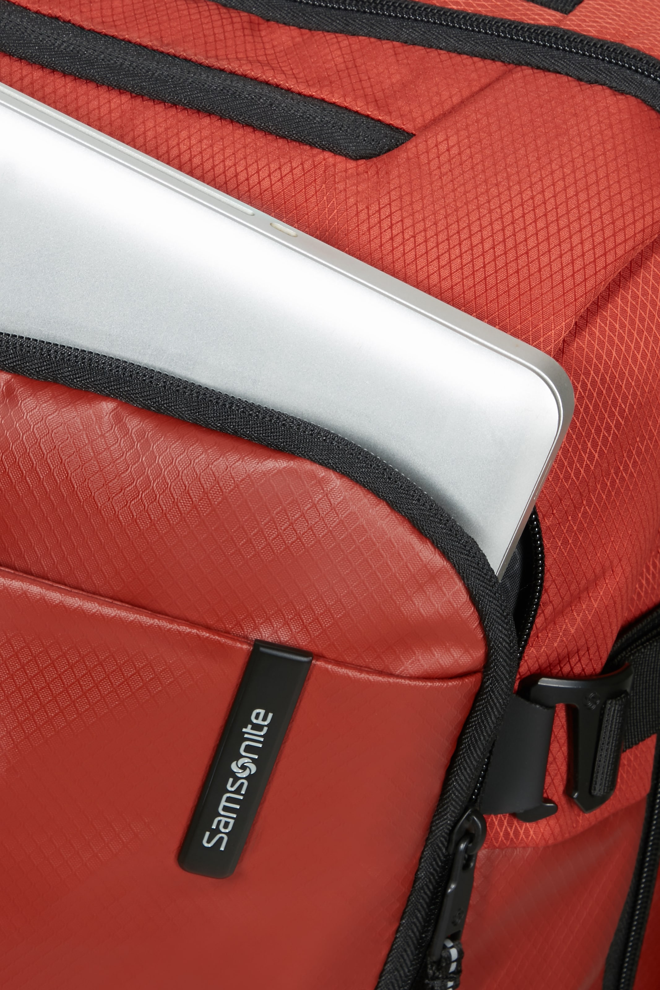 Samsonite Reisetasche »ARMOX, 55 cm« Duffle mit Rollen TSA-Schloss Packgurte Trolley-Gestänge