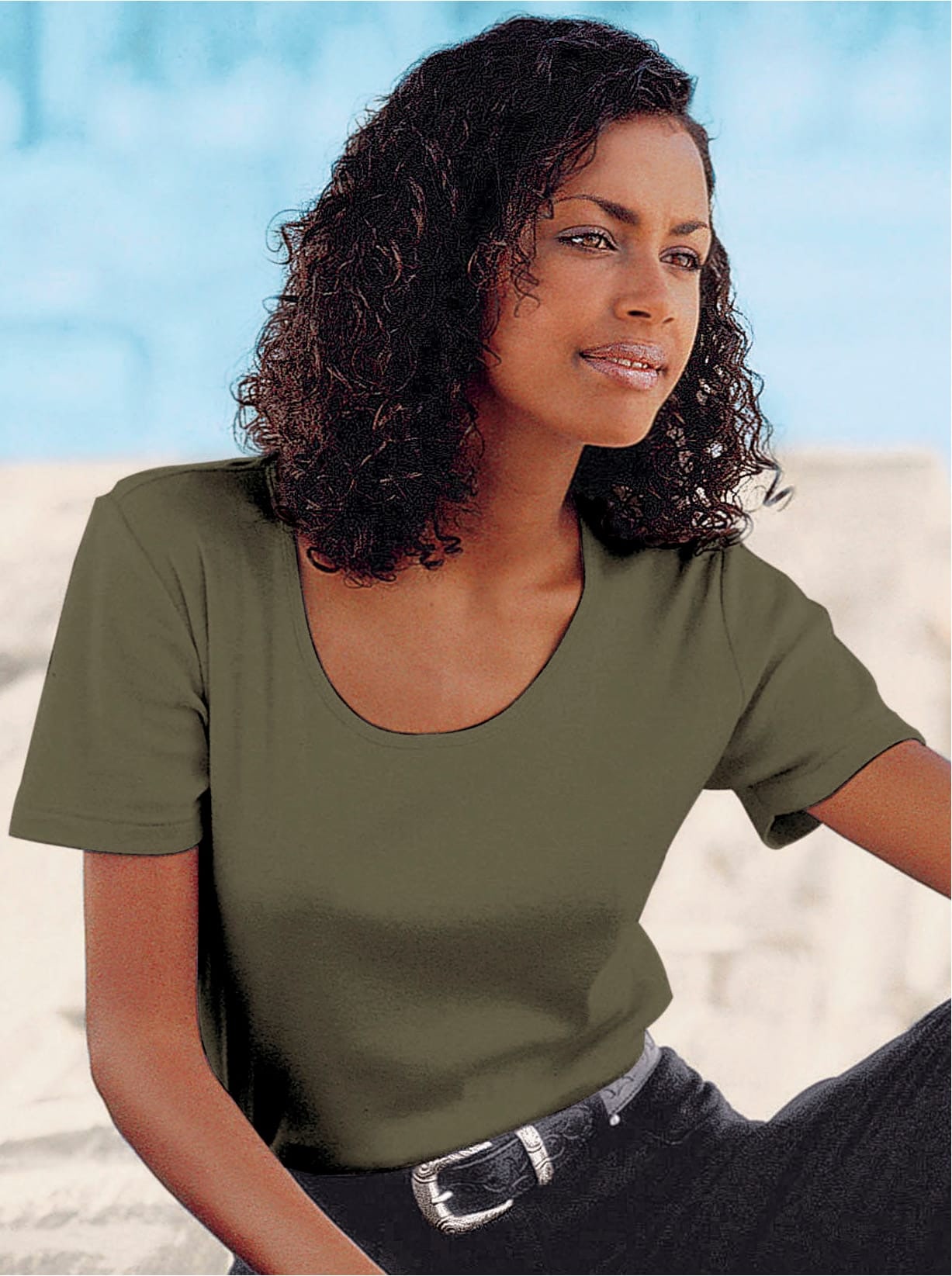 Casual Looks Rundhalsshirt »Shirt«, (1 tlg.)