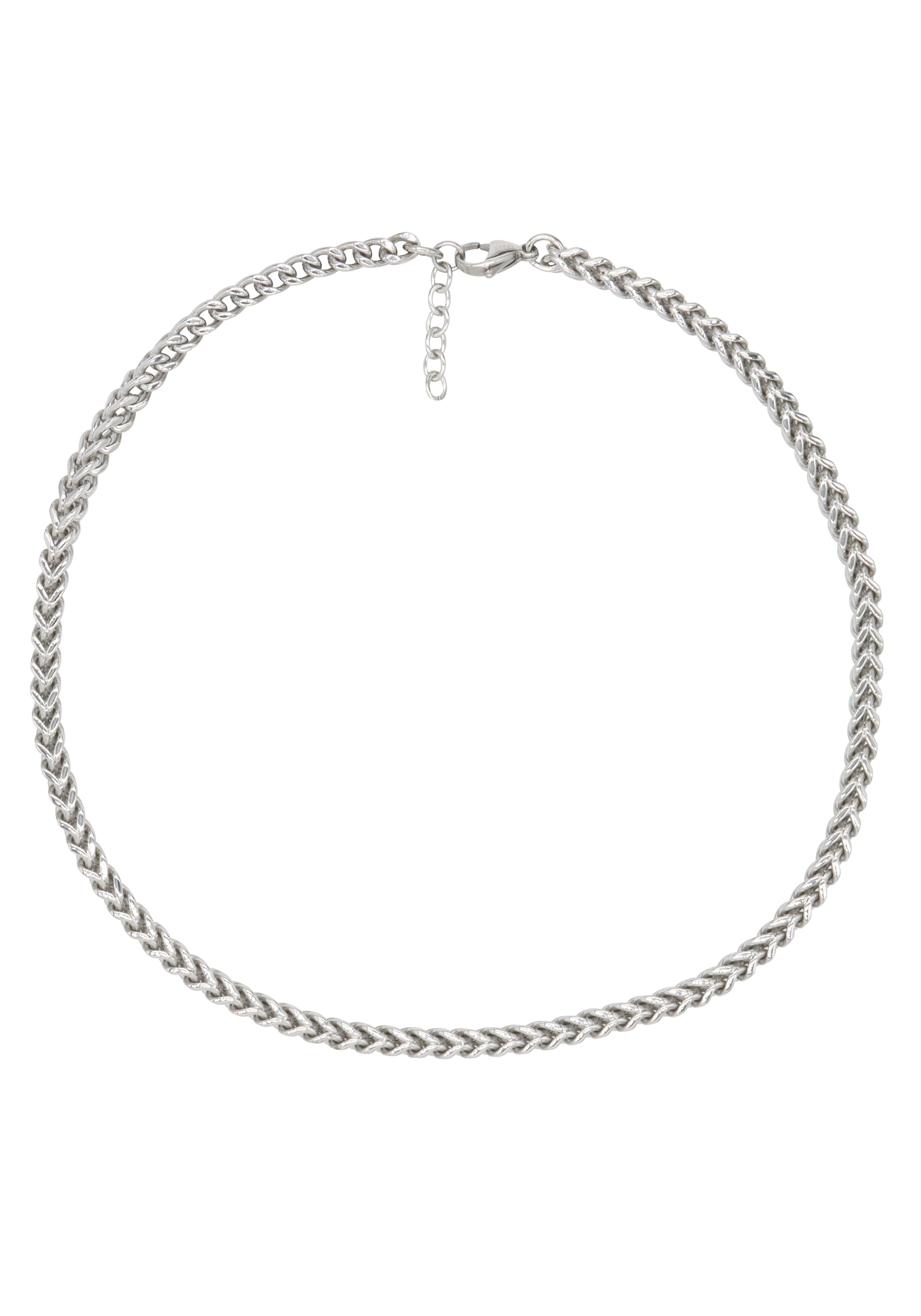 Firetti Edelstahlkette »Schmuck Geschenk Doppelpanzerkettengliederung, 5 mm breit«, Made in Germany