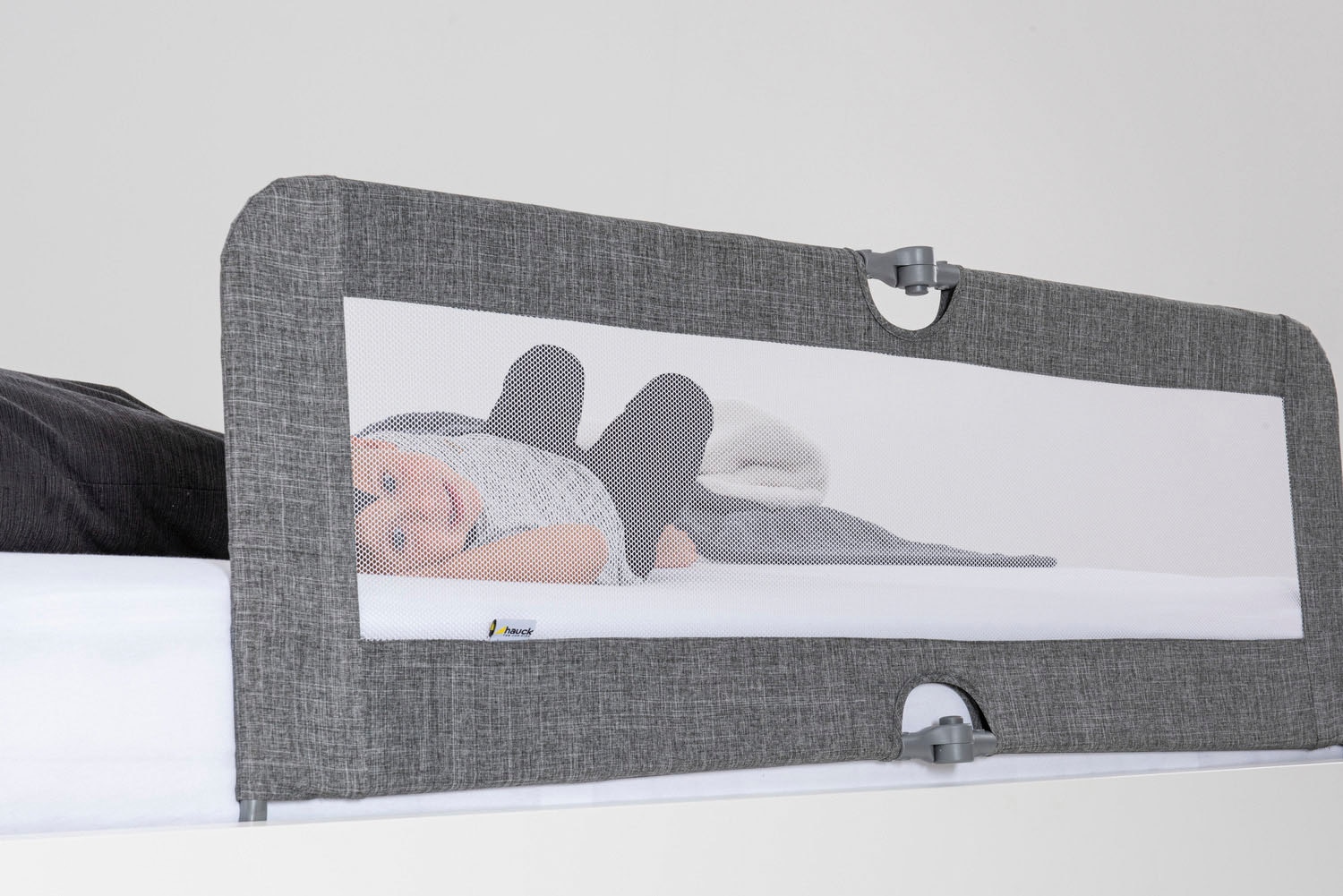 Hauck Bettschutzgitter »Sleep N Safe Plus XL -  melange grey«