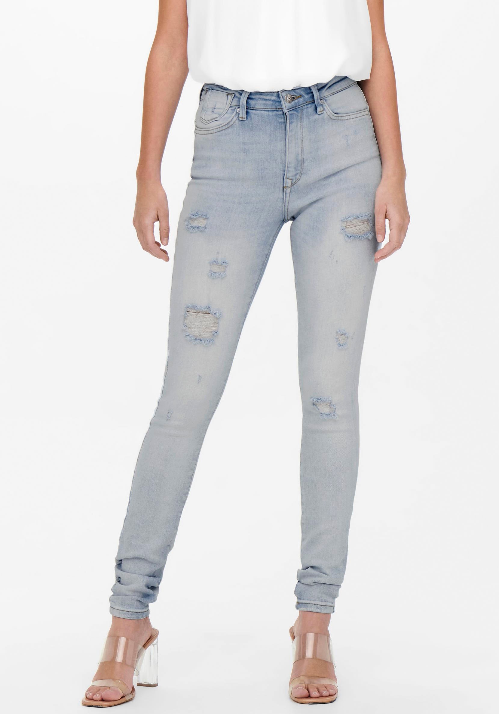 Only Skinny-fit-Jeans »ONLFOREVER HIGH LIFE HW SK«