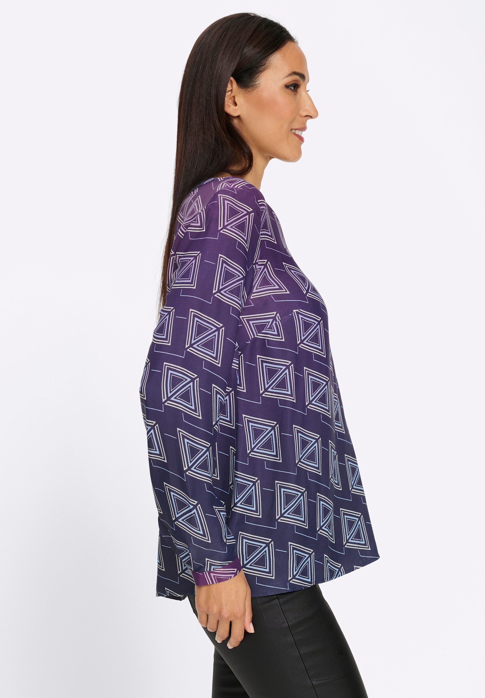 heine Schlupfbluse »Druckbluse Druckbluse mit Farbverlauf«