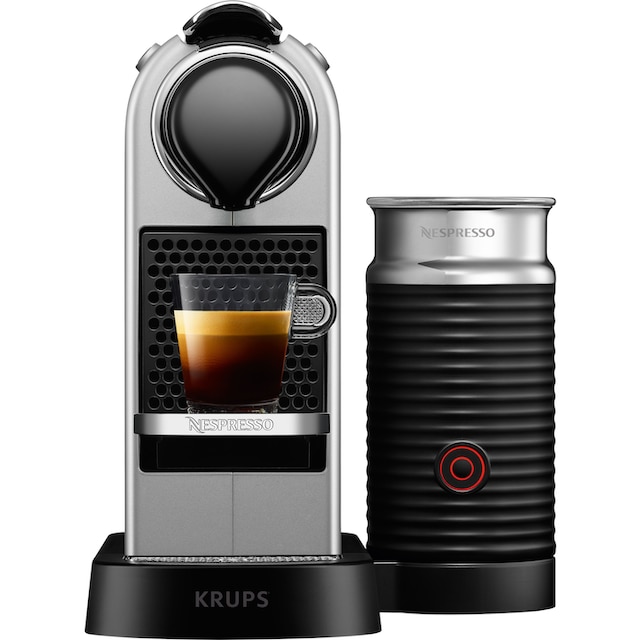 Nespresso Kapselmaschine »XN761B CitiZ & Milk von Krups«, inkl. Aeroccino  Milchaufschäumer, Willkommenspaket mit 14 Kapseln jetzt bestellen bei OTTO