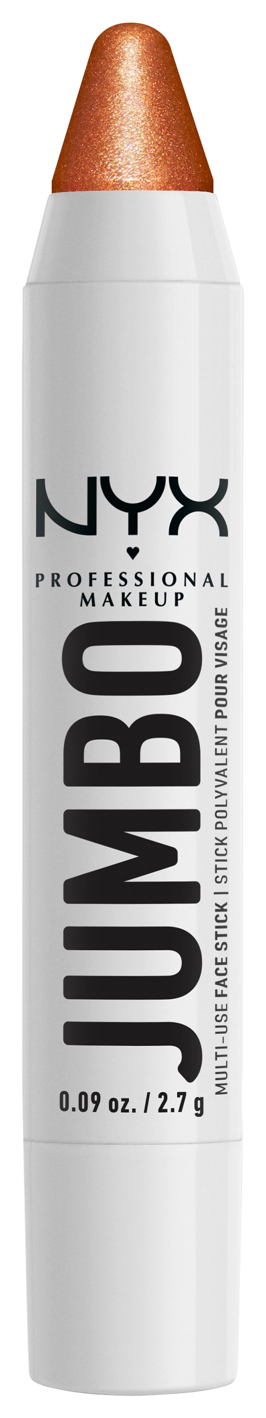 NYX PROFESSIONAL MAKEUP Highlighter »Jumbo Multi-Use Face Stick« Highlighter, Lidschatten, Blush oder Lippenstift