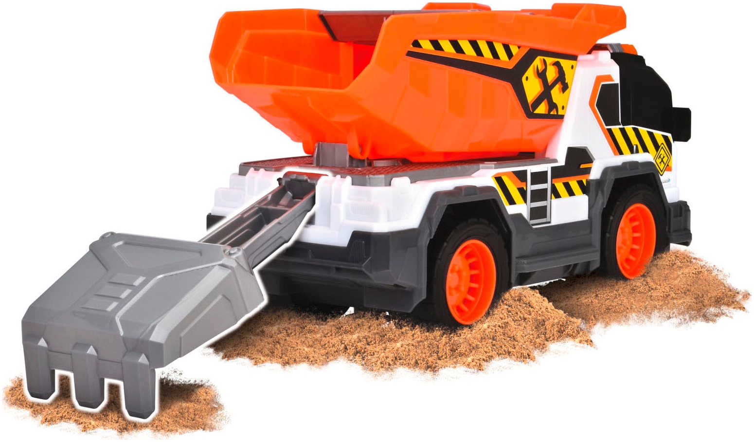 Dickie Toys Spielzeug-Kipper »Dump Truck«, mit Licht und Sound