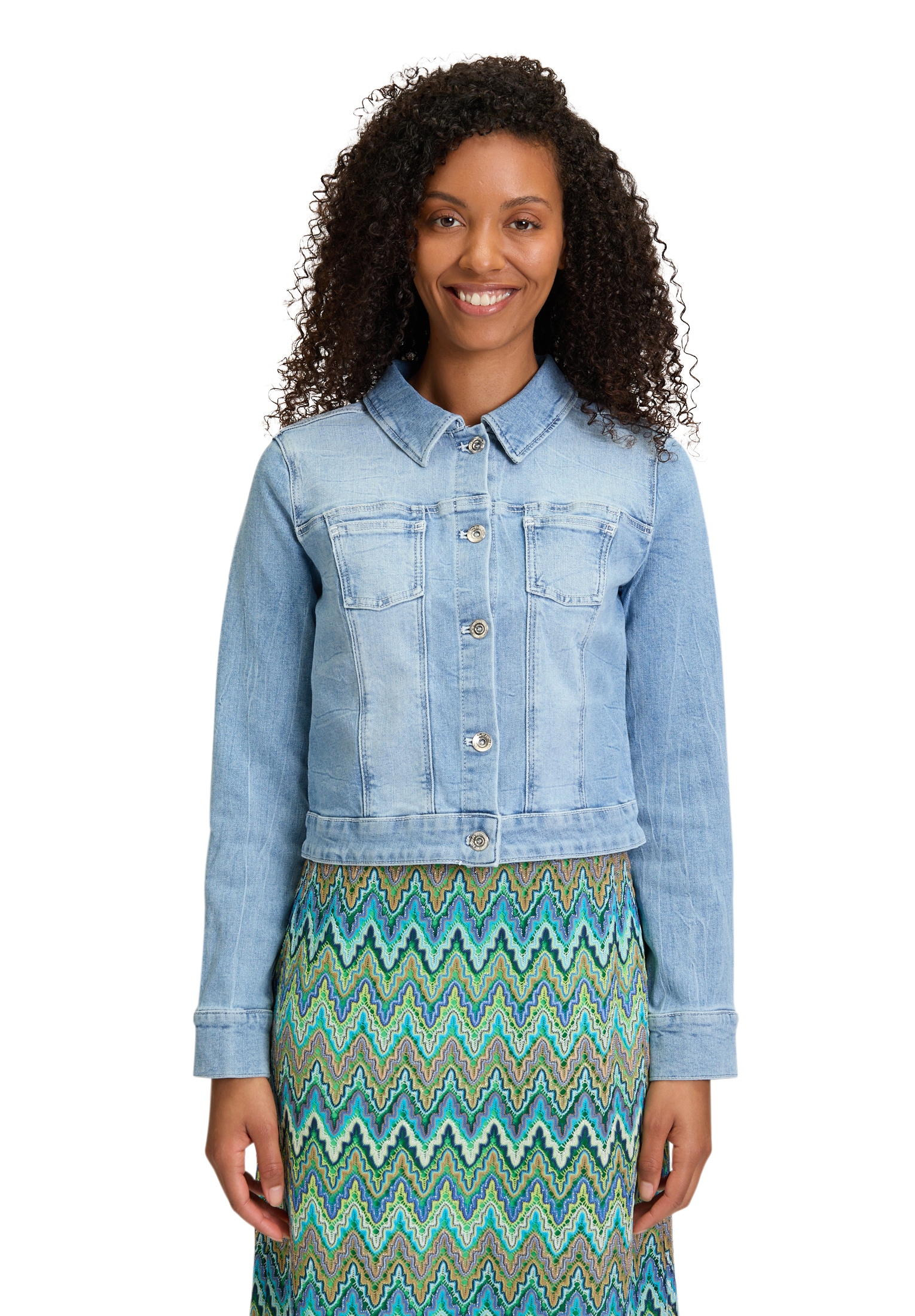 Betty Barclay Jeansblazer »Jeansjacke langarm«