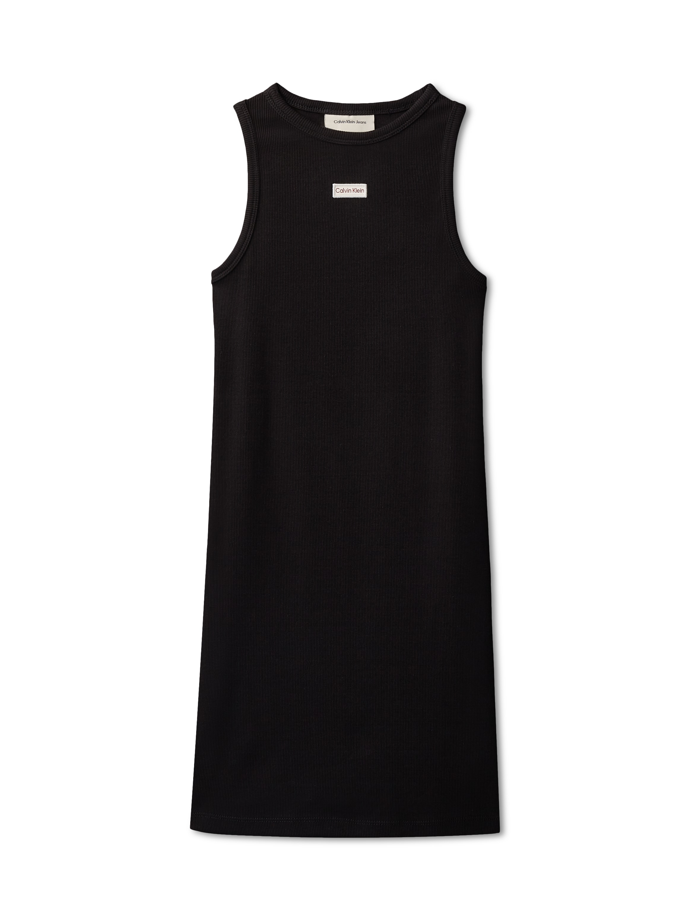 Calvin Klein Jeans Trägerkleid »RIB SLEEVELESS DRESS« Ohne Tasche Regular fit für Kinder mit Rundhalsausschnitt