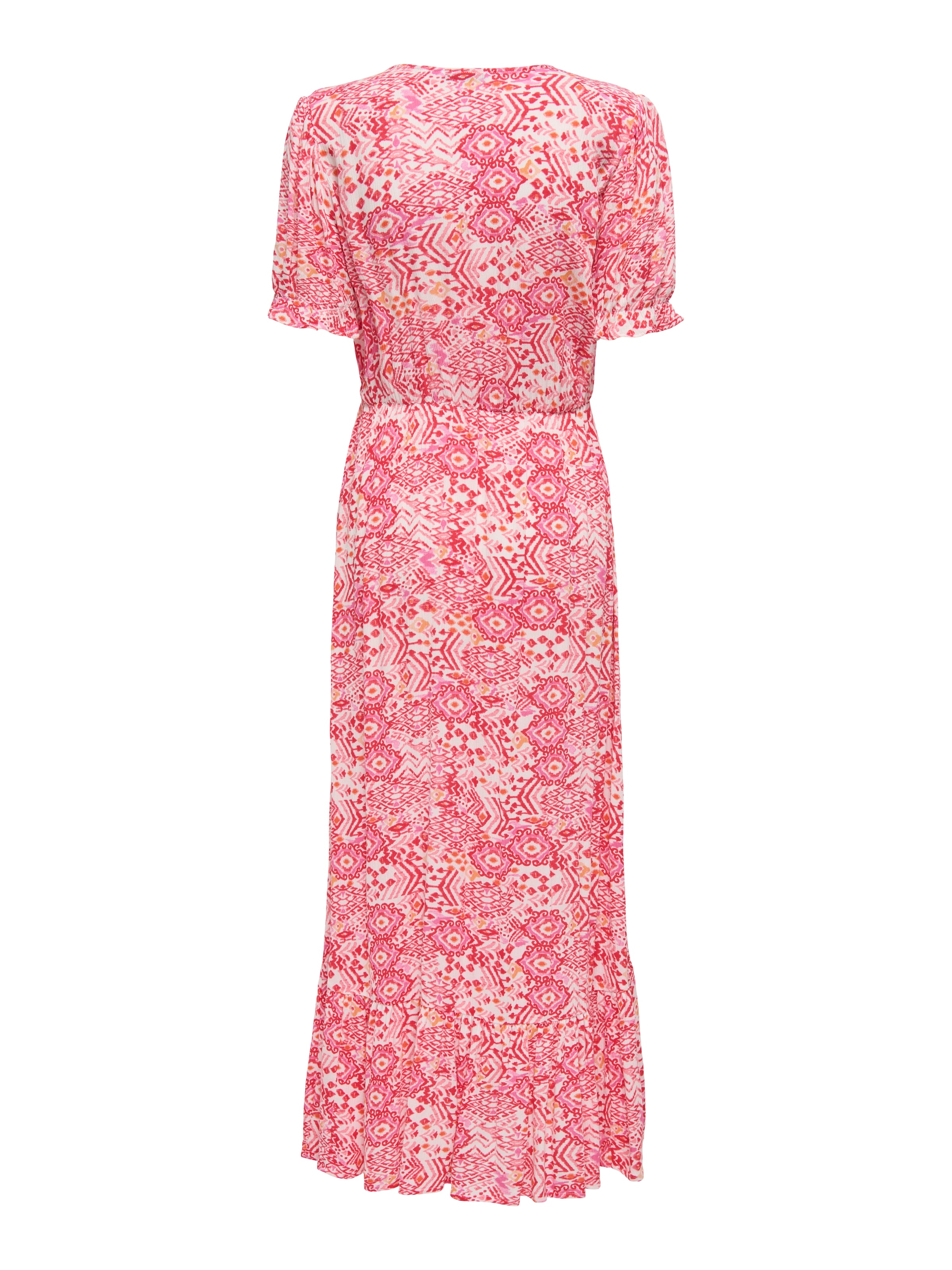 ONLY Maxikleid »ONLCHIANTI S/S LONG DRESS WVN NOOS« Viskose, regular fit