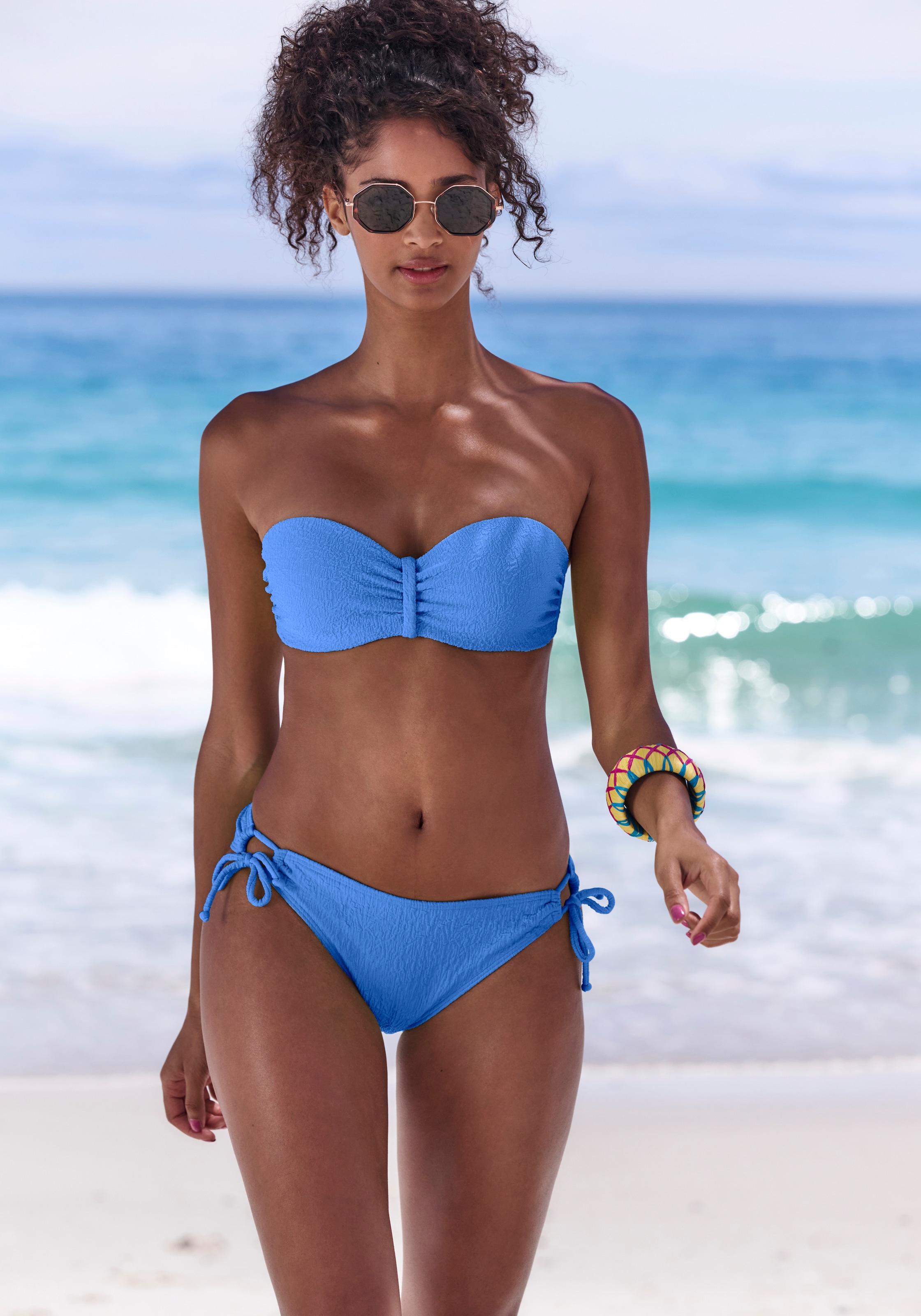 s.Oliver Bügel-Bandeau-Bikini-Top »Oana« mit Strukturmuster