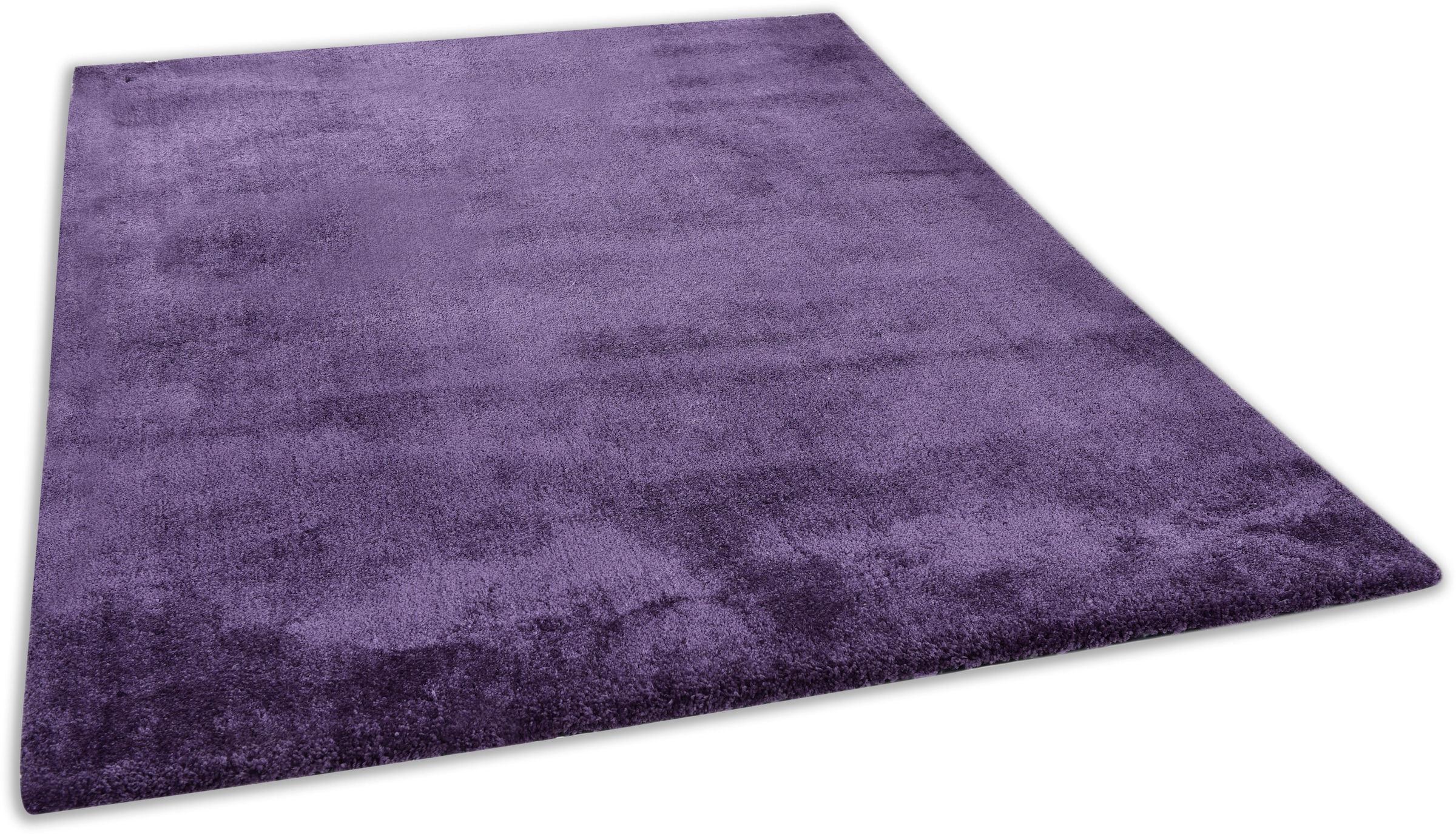 TOM TAILOR HOME Hochflor-Teppich »Shaggy Teppich Cozy«, rechteckig, 25 mm Höhe, Uni Farben, auch in Pastell Farben, weich & kuschelig