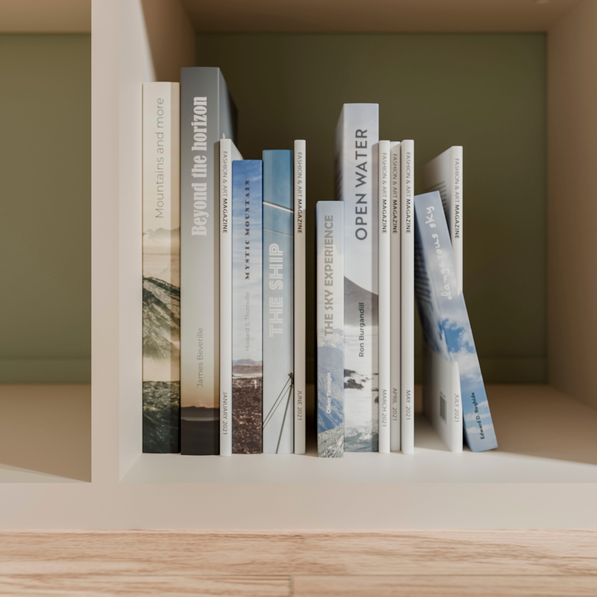 FORTE Standregal »Mauro« Fachgröße 33x33cm, 4 Fächer