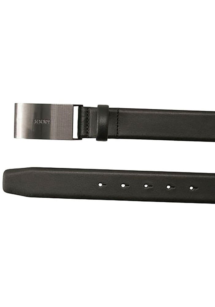 JOOP! Ledergürtel mit Pin-Schließe und Logo-Prägung, Breite 3,5 cm