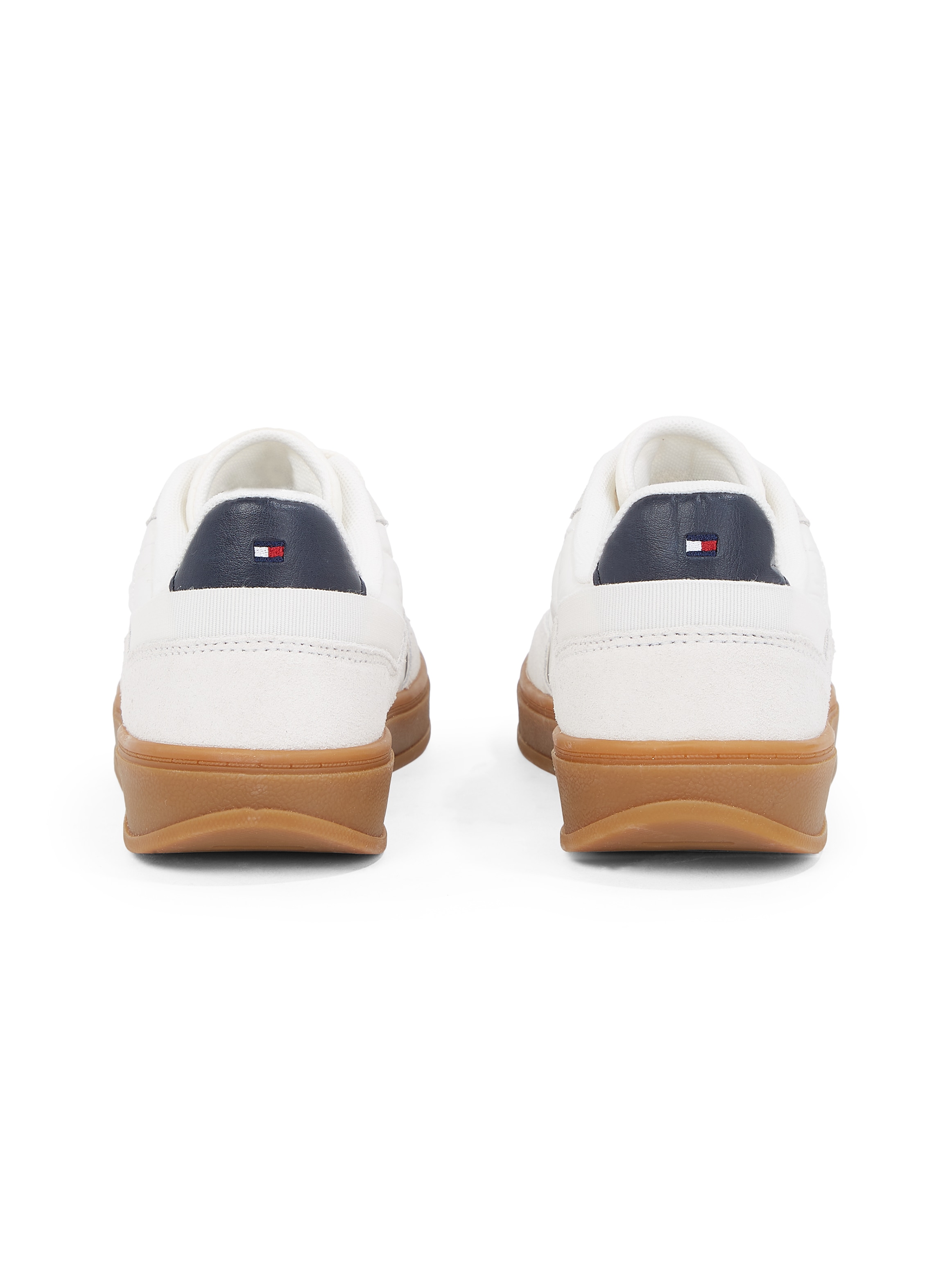 Tommy Hilfiger Plateausneaker »TH HERITAGE SNEAKER«, Freizeitschuh, Halbschuh, Schnürschuh mit Logostickerei