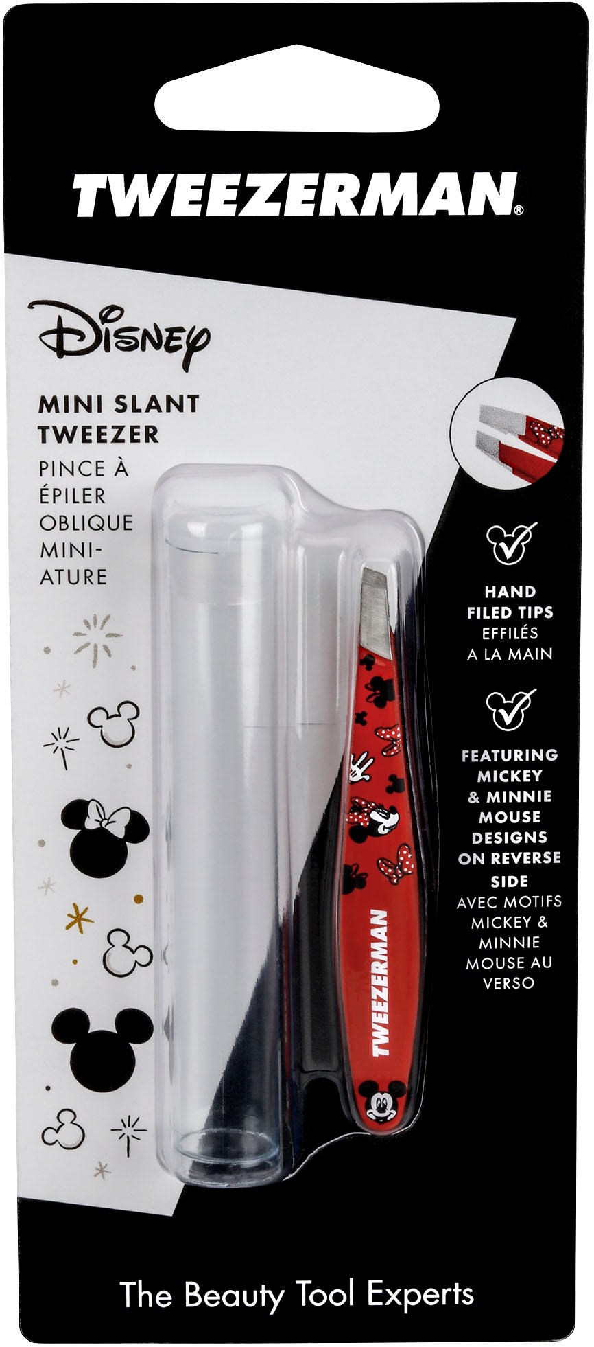 TWEEZERMAN Pinzette »We got Ears Mini Slant Tweezer«, Schräge Mini Pinzette