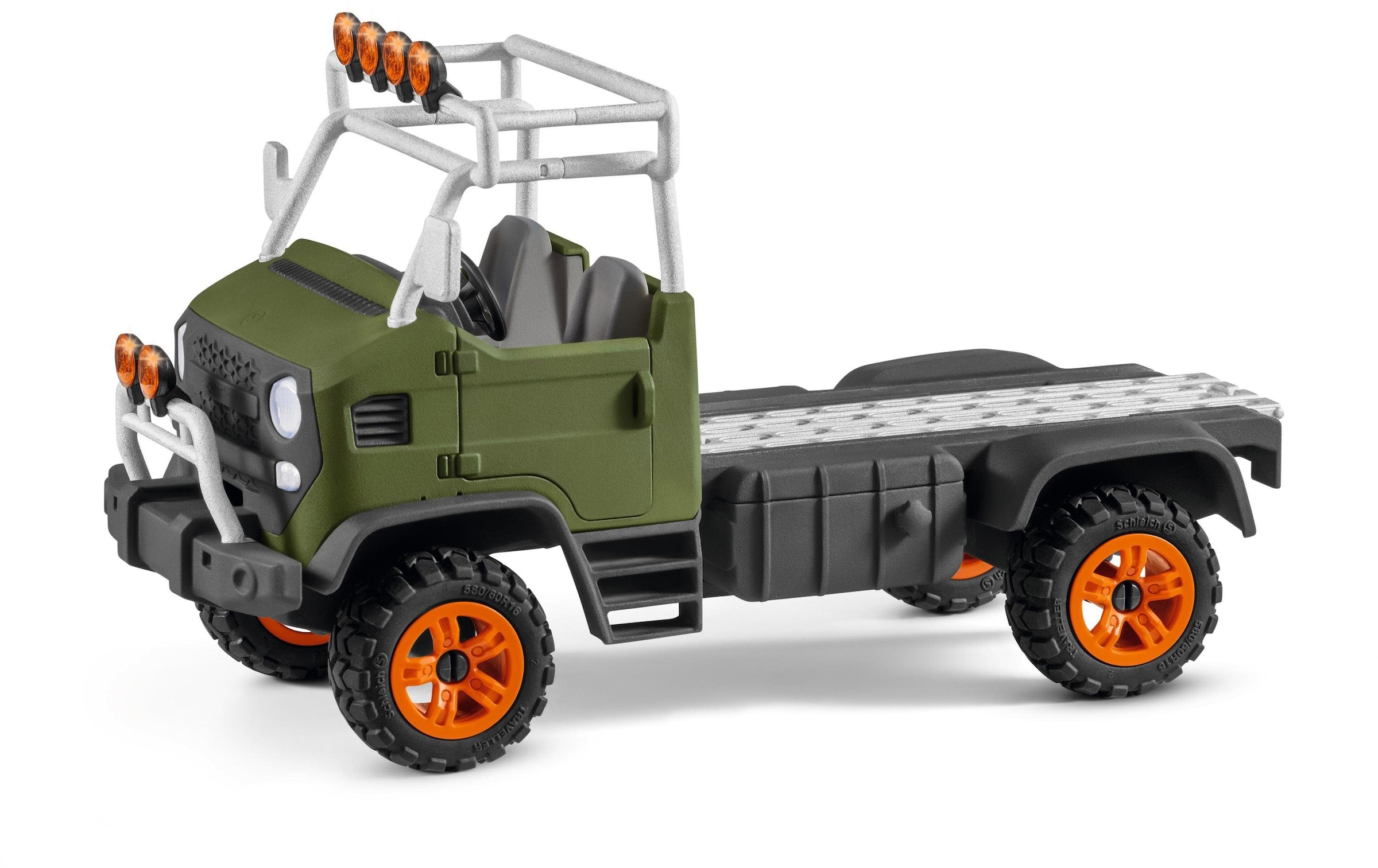 Schleich® Spielwelt »WILD LIFE, Großer Truck Tierrettung (42475)«, (Set), Made in Europe