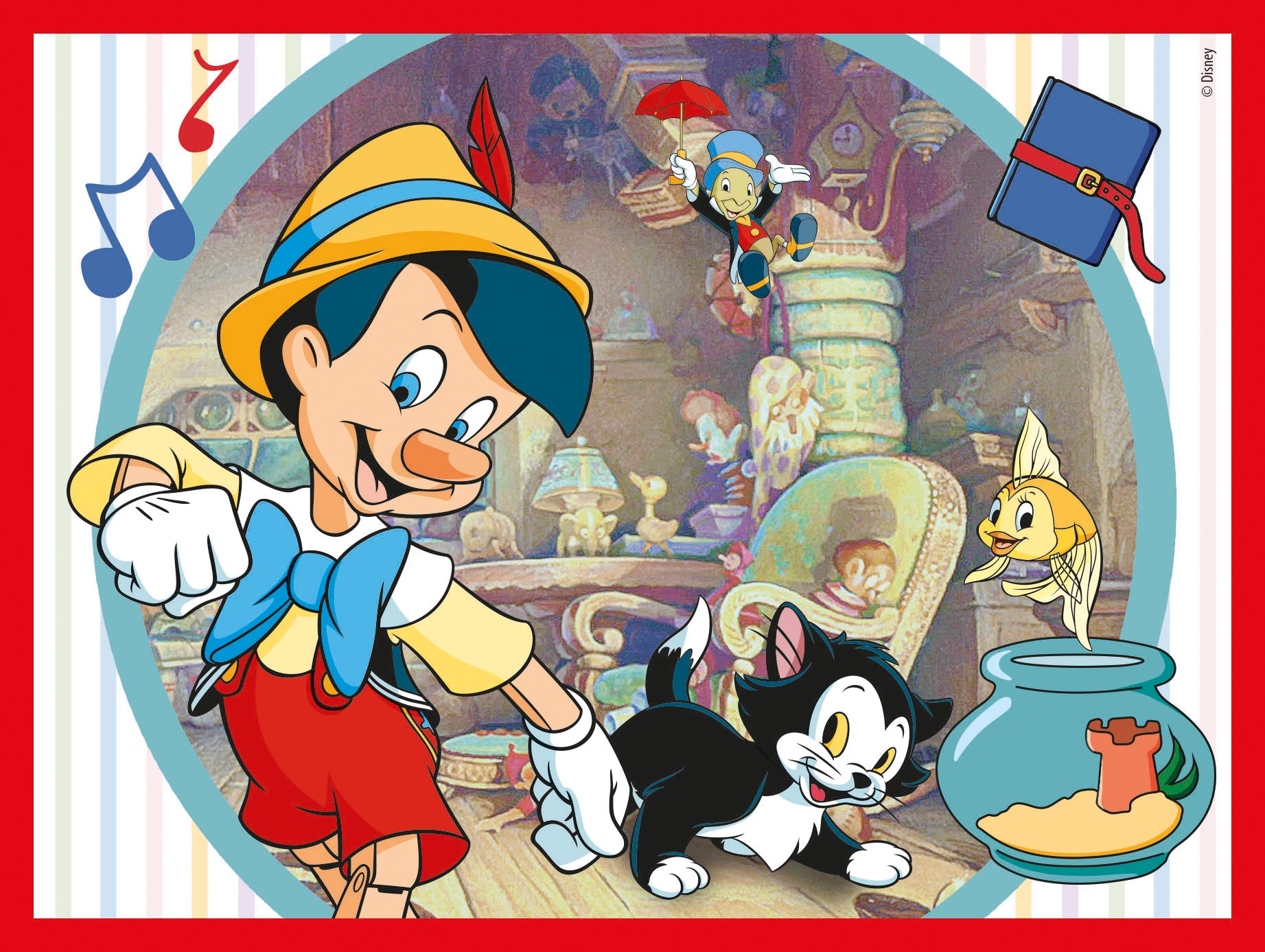 Clementoni® Würfelpuzzle »Disney Classics«, Made in Europe