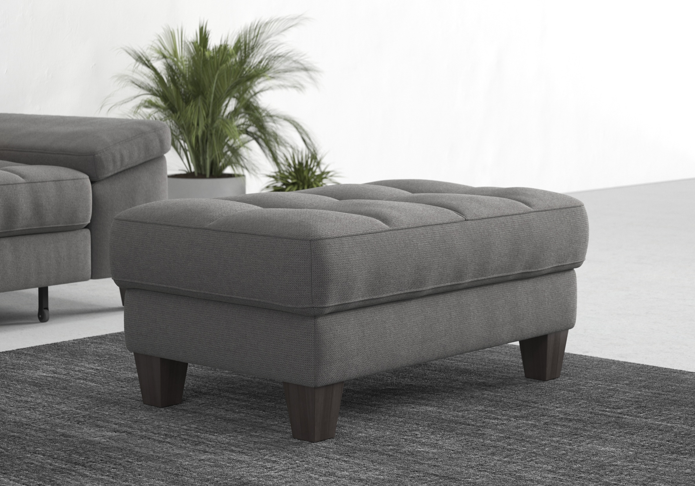 sit&more Stauraumhocker »Westham«, wahlewise mit/ohne Federkern