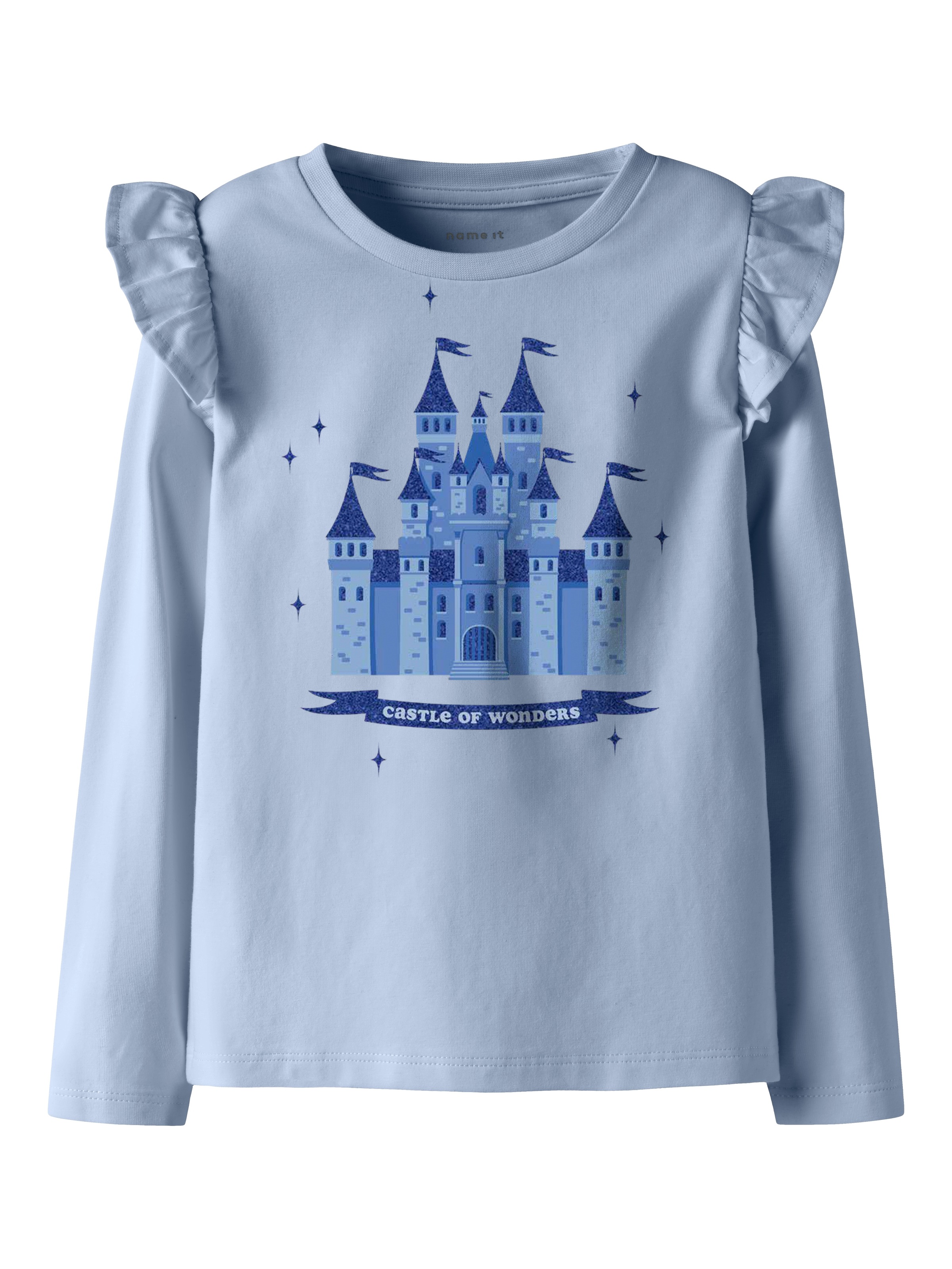 Name It Langarmshirt »NMFTIKKA LS TOP BOX  PB«