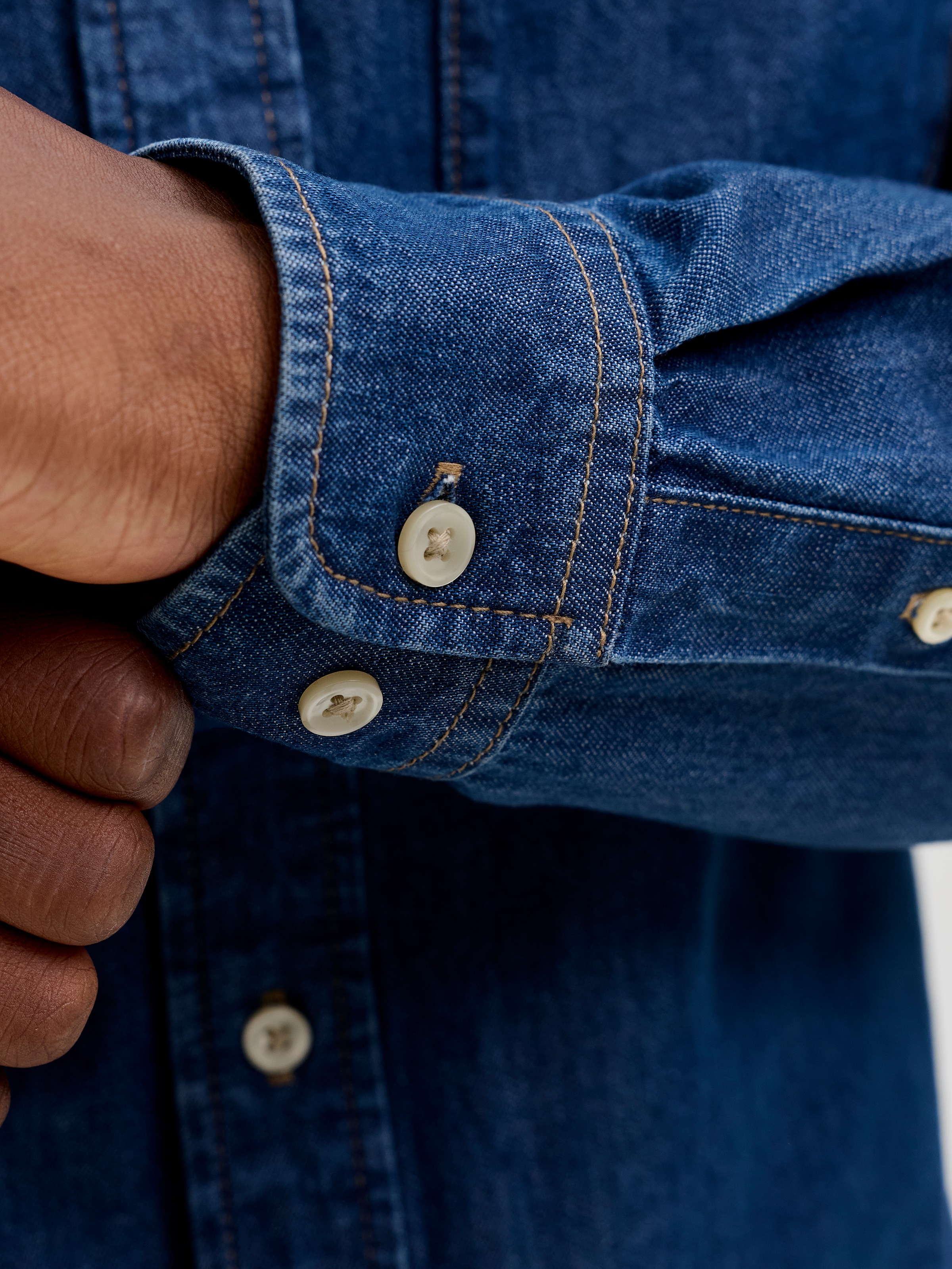 Jack & Jones Jeanshemd »JJEBROOK JJOXFORD SHIRT AKM 990 NOOS«