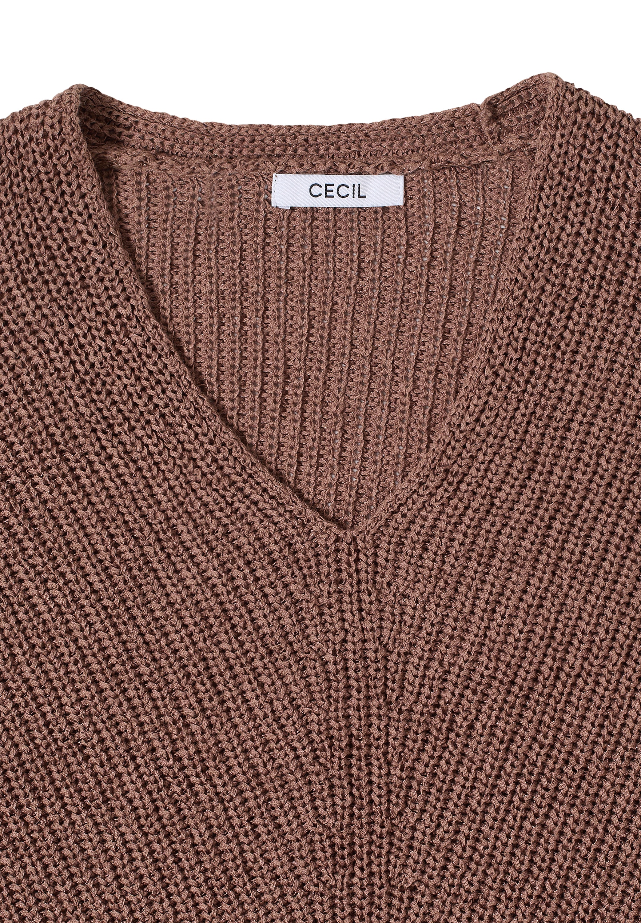 Cecil Strickpullover mit V-Auschnitt