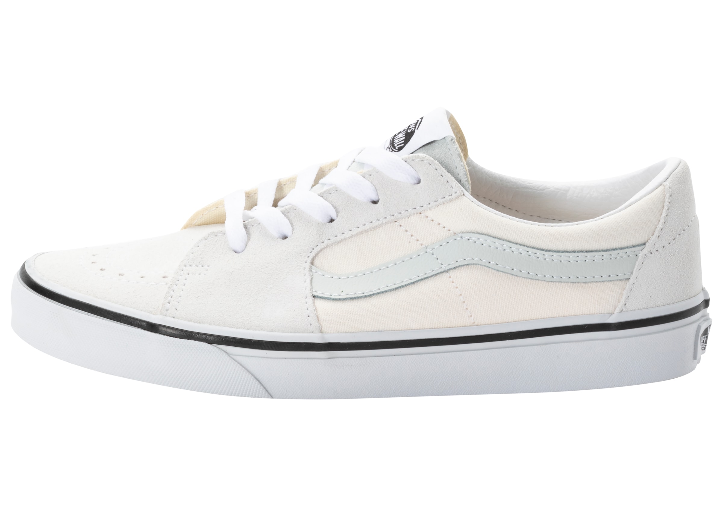 Vans Sneaker »SK8-Low«, mit kontrastfarbenem Logo an der Ferse
