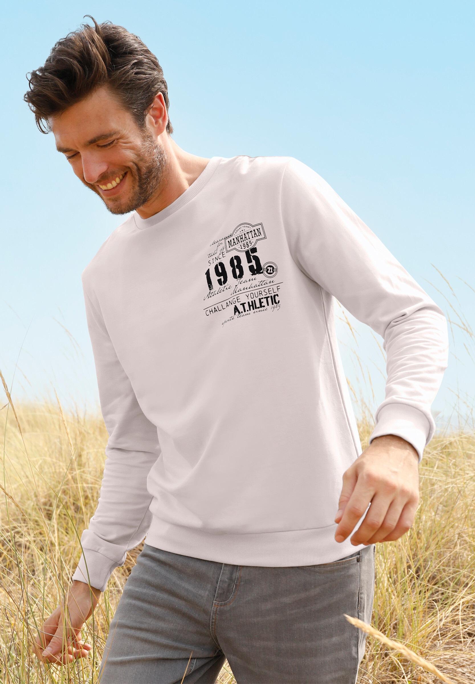 Witt Trainingsshirt »Sweatshirt Sweatshirt mit Bündchenabschlüssen«