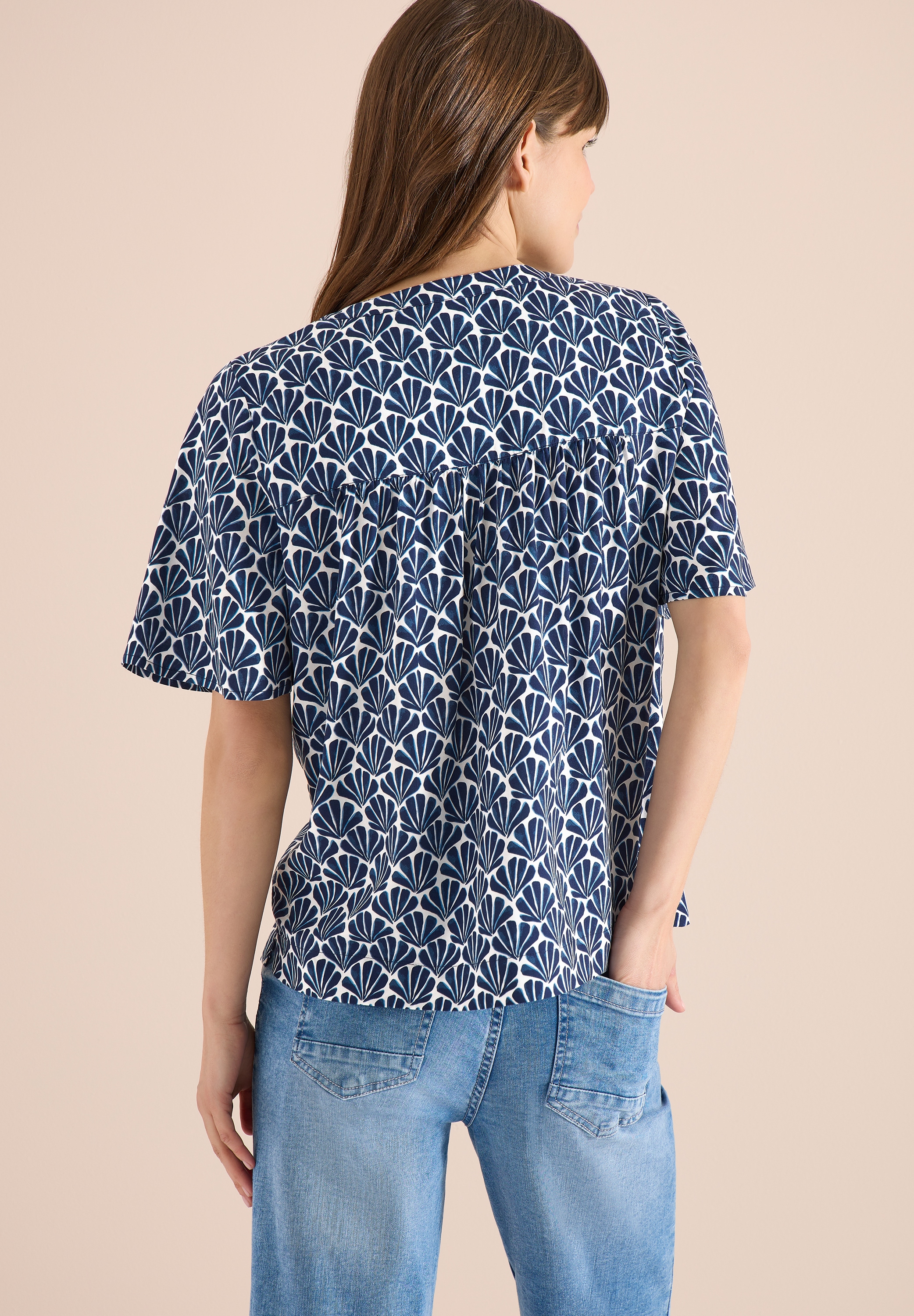 Cecil Shirtbluse mit All-Over Print