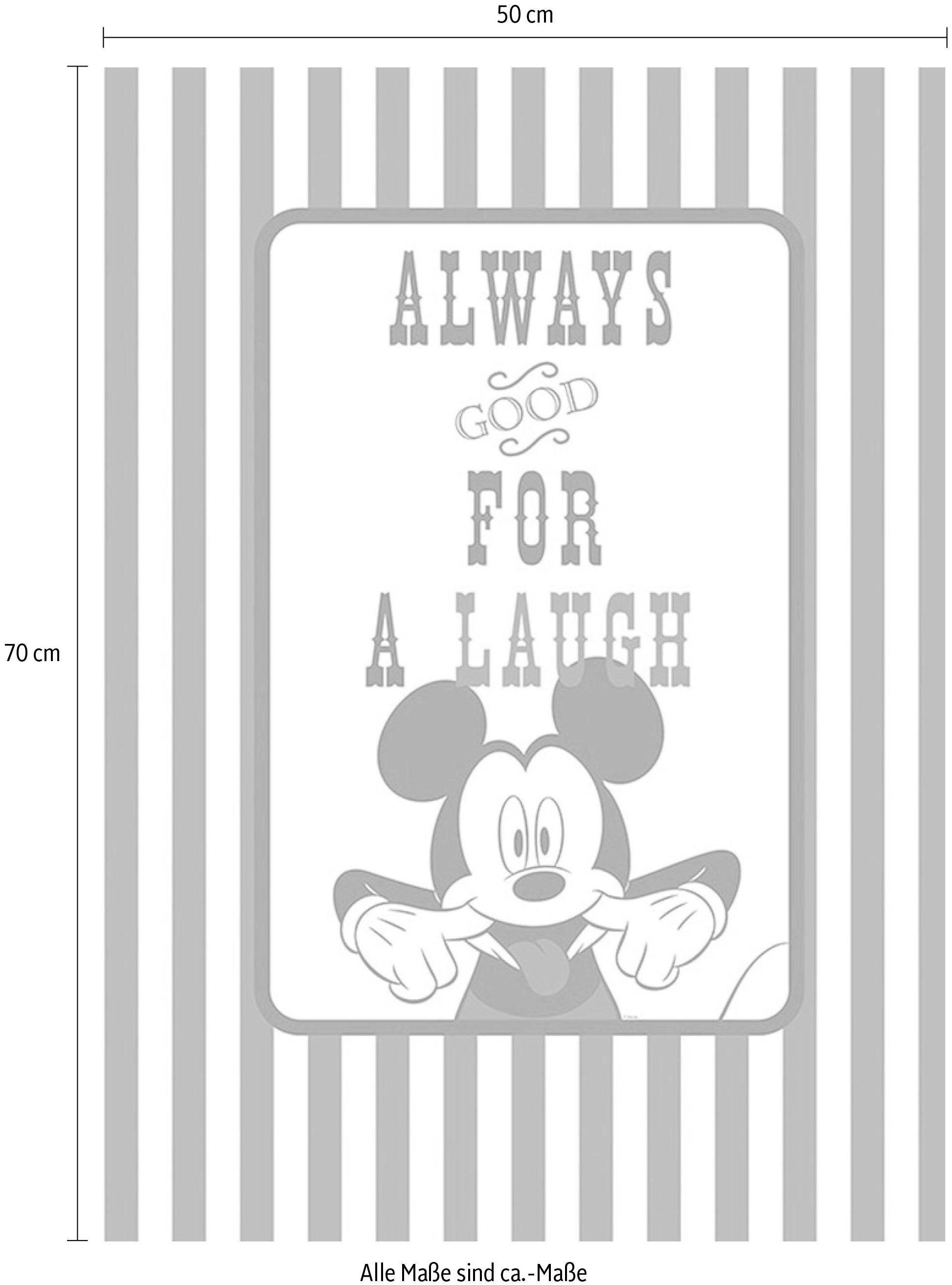 Komar Poster »Mickey Mouse Laugh«, Disney, (1 St.), Kinderzimmer, Schlafzimmer, Wohnzimmer