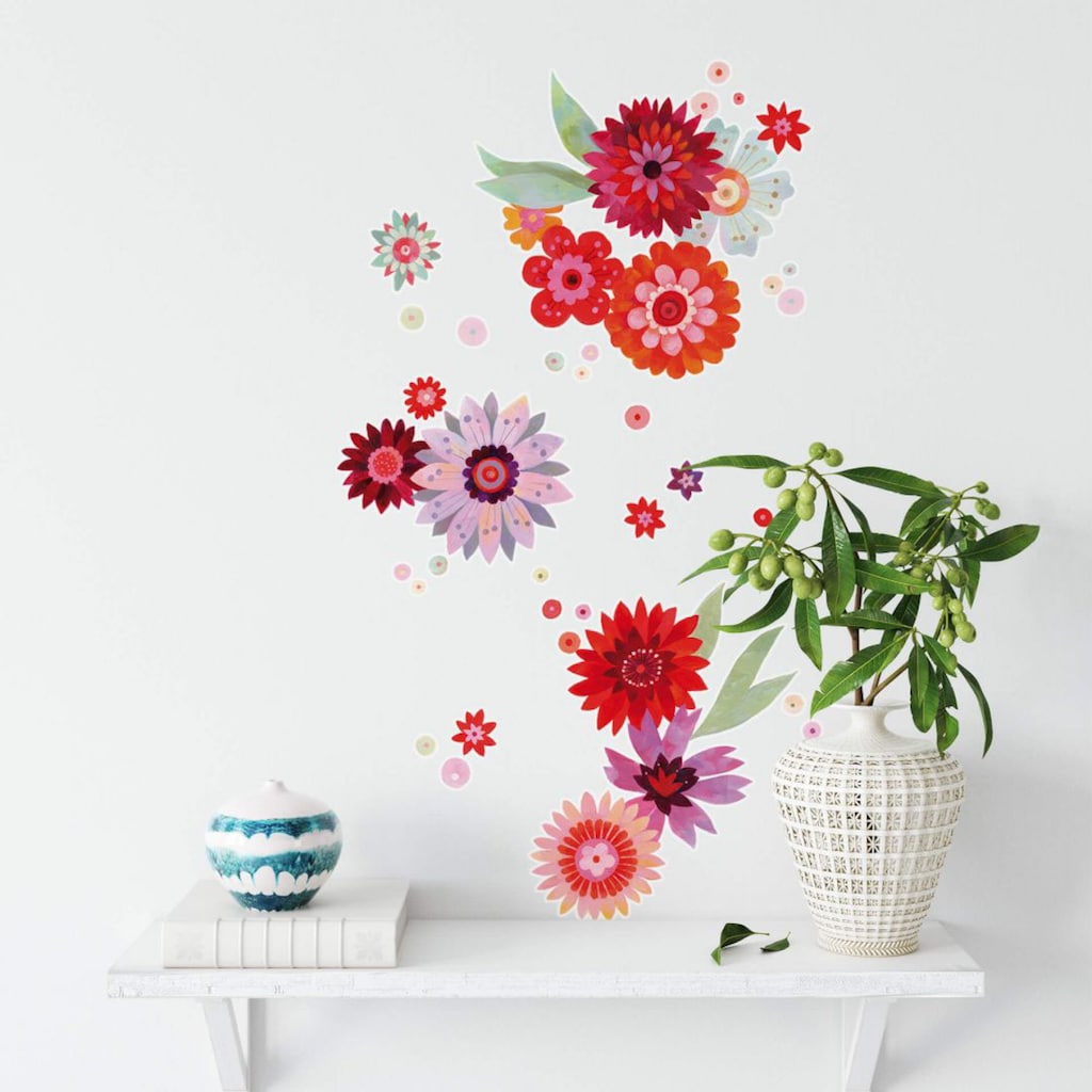 Wall-Art Wandtattoo »Märchenhaft Blütentraum«, (1 St.)