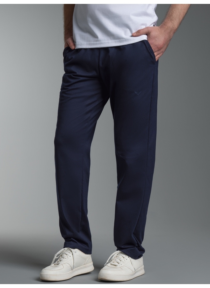 Trigema Jerseyhose »TRIGEMA Hose DELUXE Baumwolle«