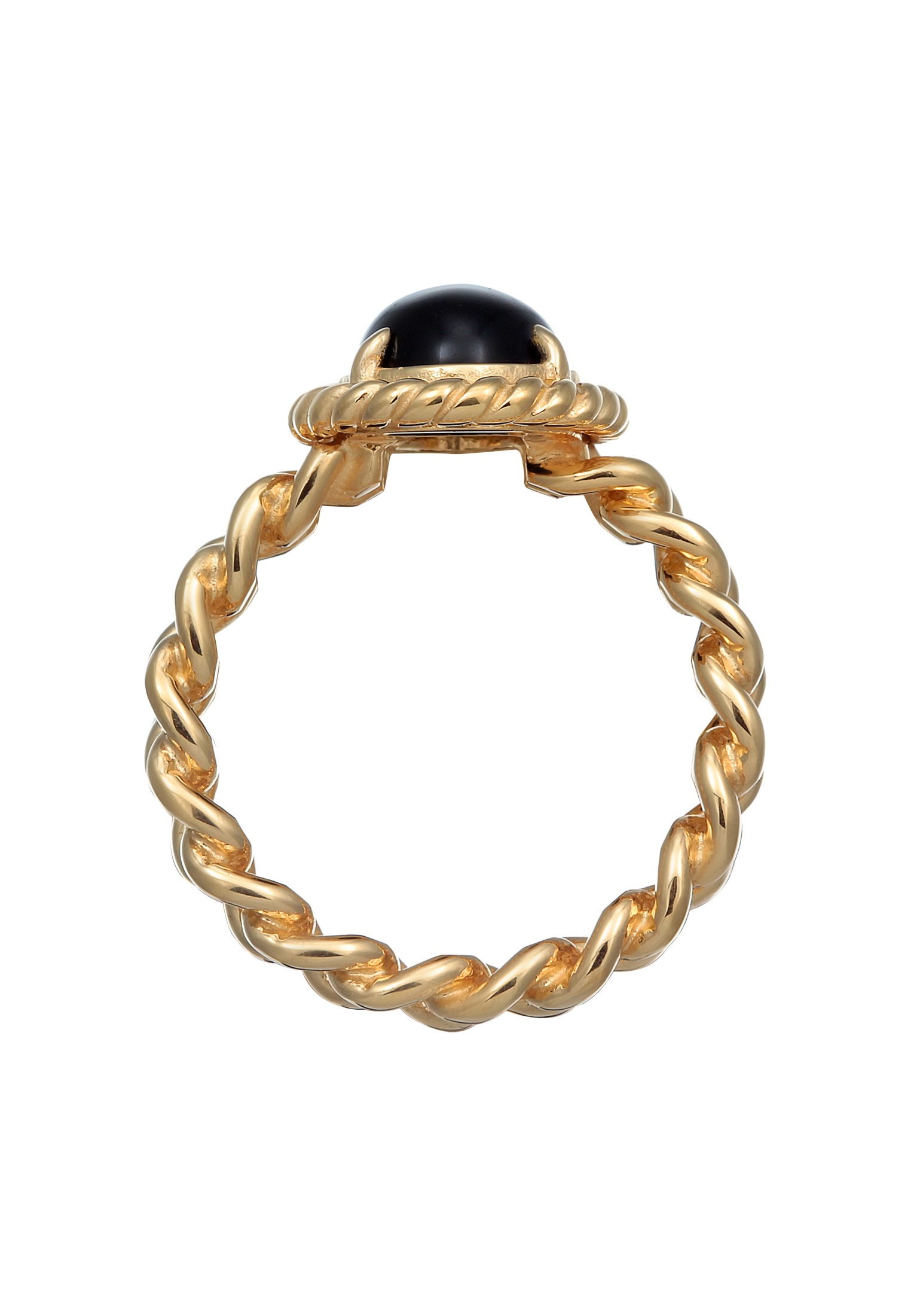Elli Premium Silberring »Ring Solitär Edelstein Klassik 925 Silber«