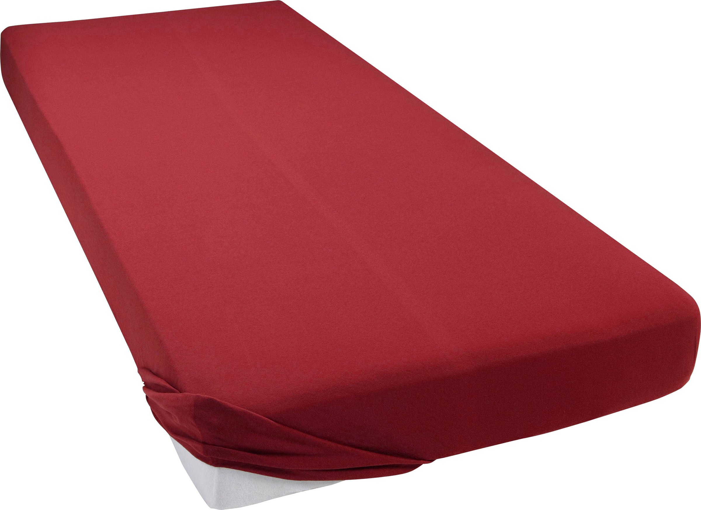 bellana Spannbettlaken »Mako-Jersey exclusiv«, (1 St.), pflegeleicht und besonders formstabil