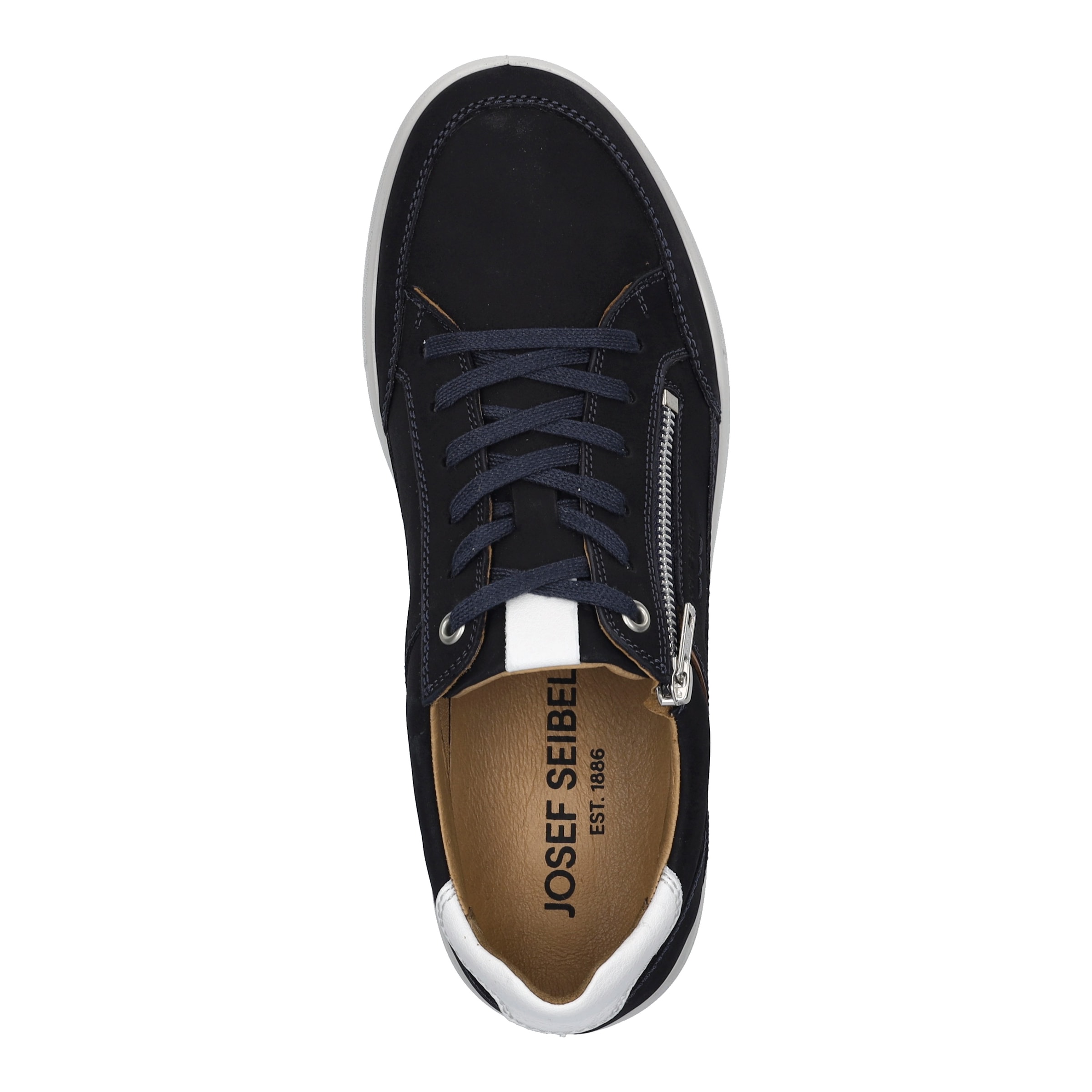 Josef Seibel Sneaker »Maddox 07«  Komfortschuh, Schnürschuh, Freizeitschuh mit Reißverschluss, G-Weite