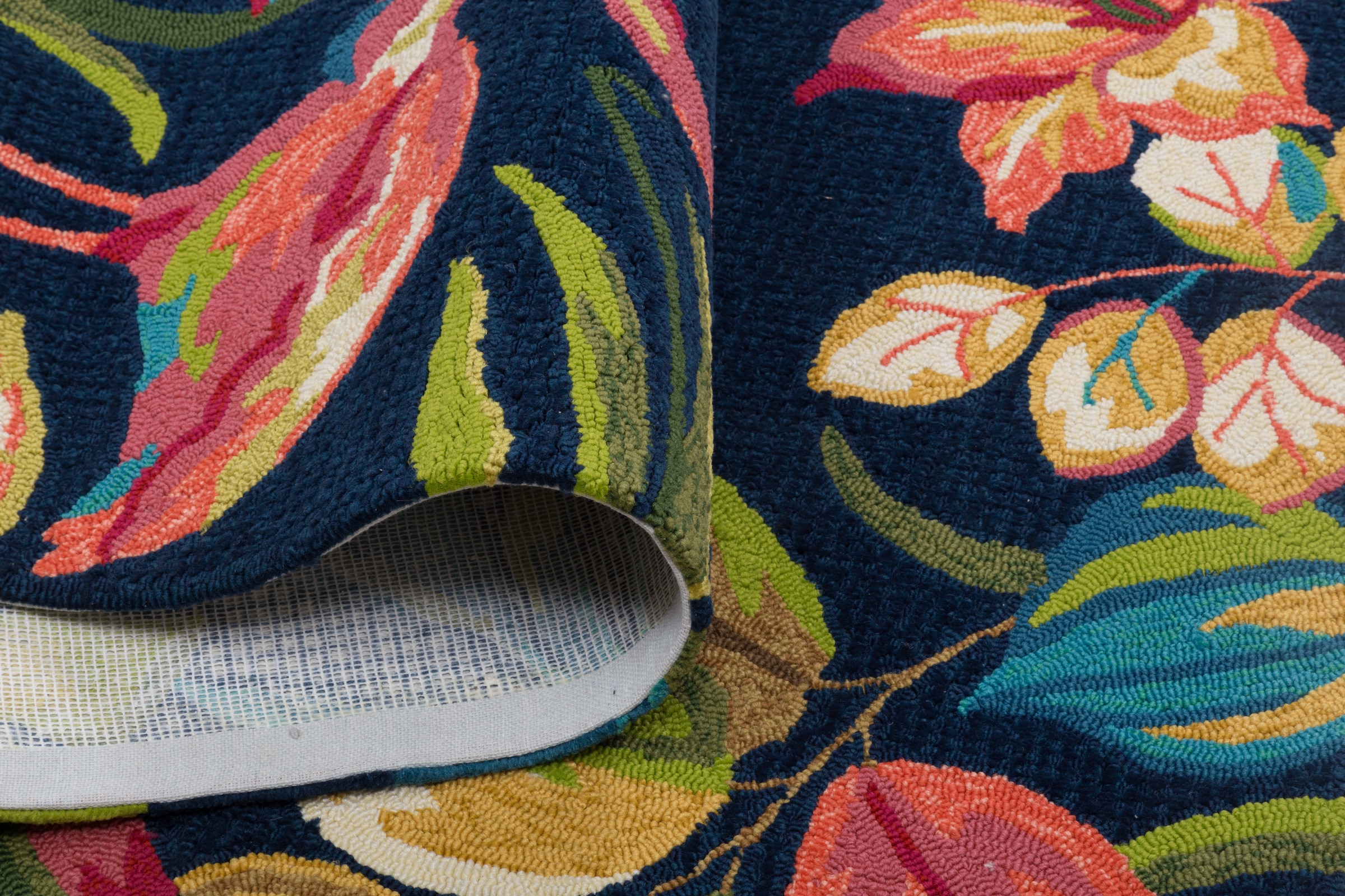 Gino Falcone Teppich »Rosetta 020 Flamingos« rechteckig 15 mm Höhe besonders weich durch Microfaser, In- und Outdoor geeignet, Wohnzimmer