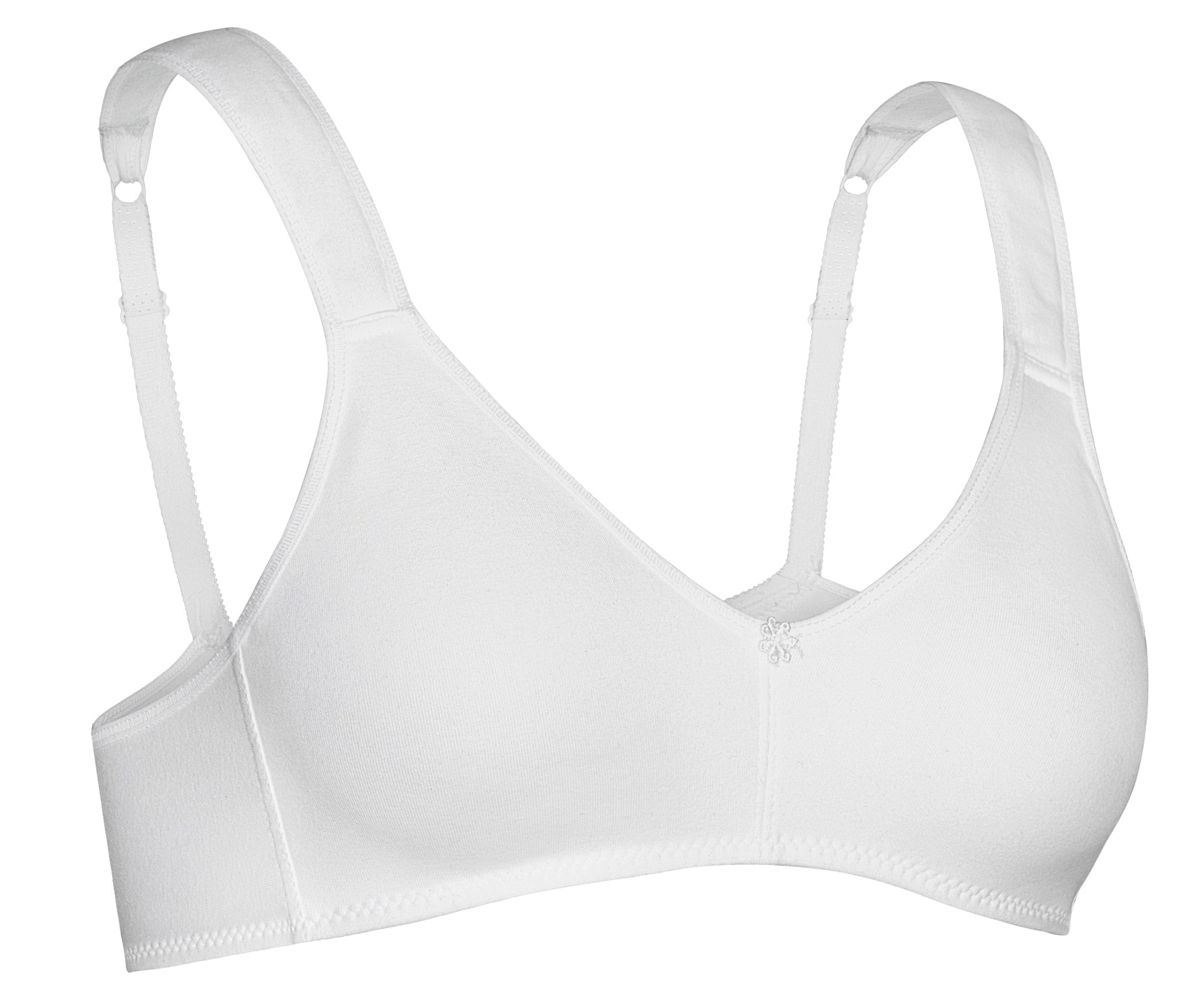Naturana Bügelloser BH »Athleisure« 1 Stk. vorgeformte Cups, breite Träger, ohne Bügel, bequem, Baumwollmix