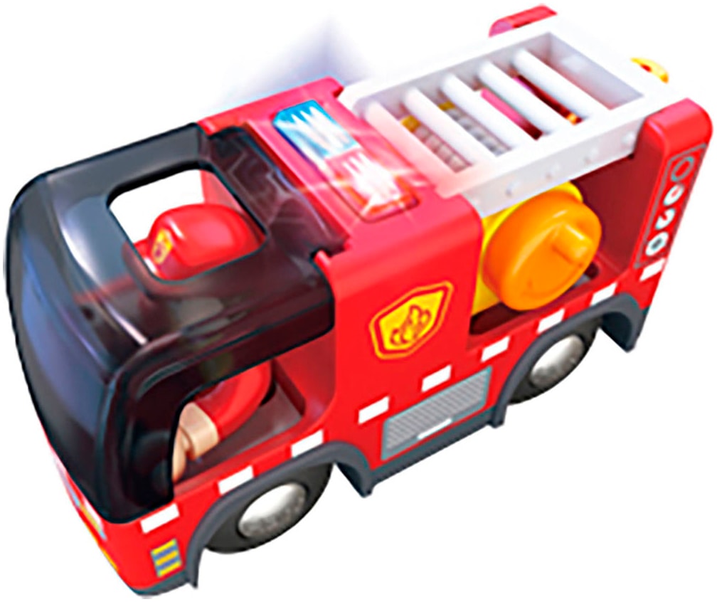 Hape Spielzeug-Feuerwehr »Feuerwehrauto mit Sirene« mit Licht und Sound