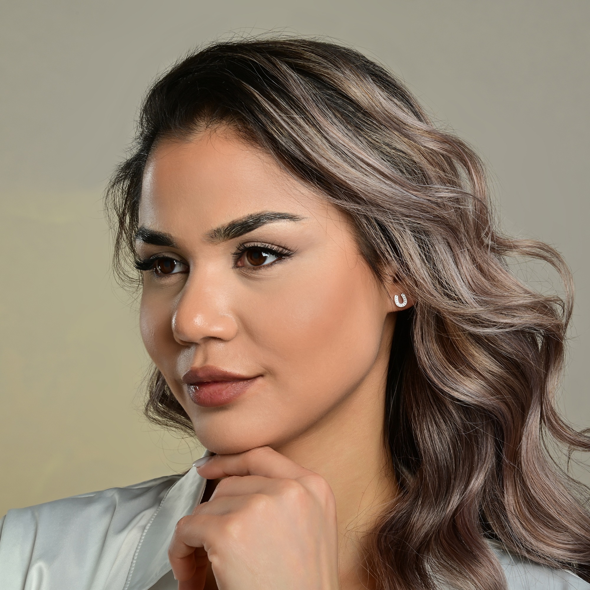 Adelia´s Paar Ohrstecker »Damen Ohrringe ¿ Ohrstecker aus 925 Silber mit Zirkonia«