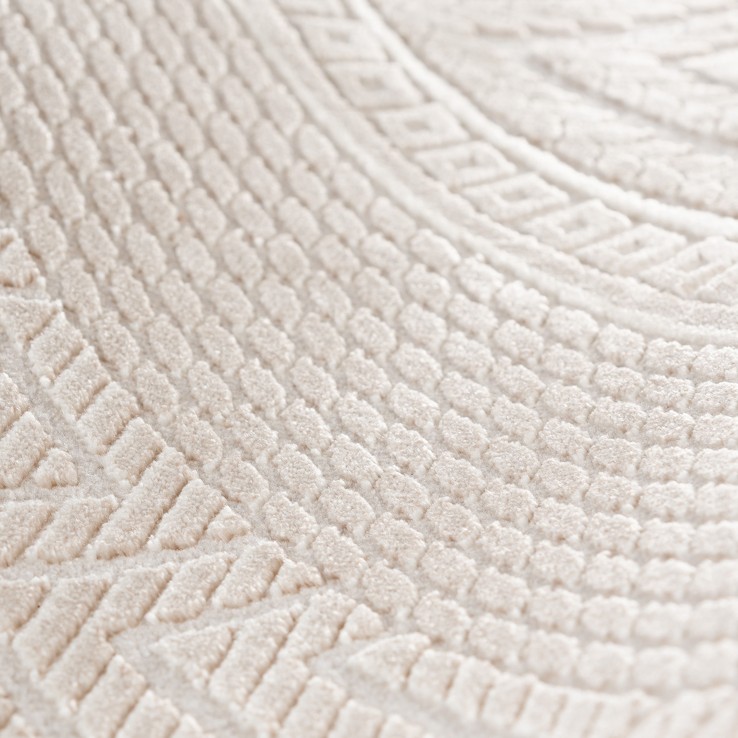 Sehrazat Teppich »Luxury 6600«, rechteckig, 13 mm Höhe, Wohnzimmer, Kurzflor, Hoch Tief Struktur