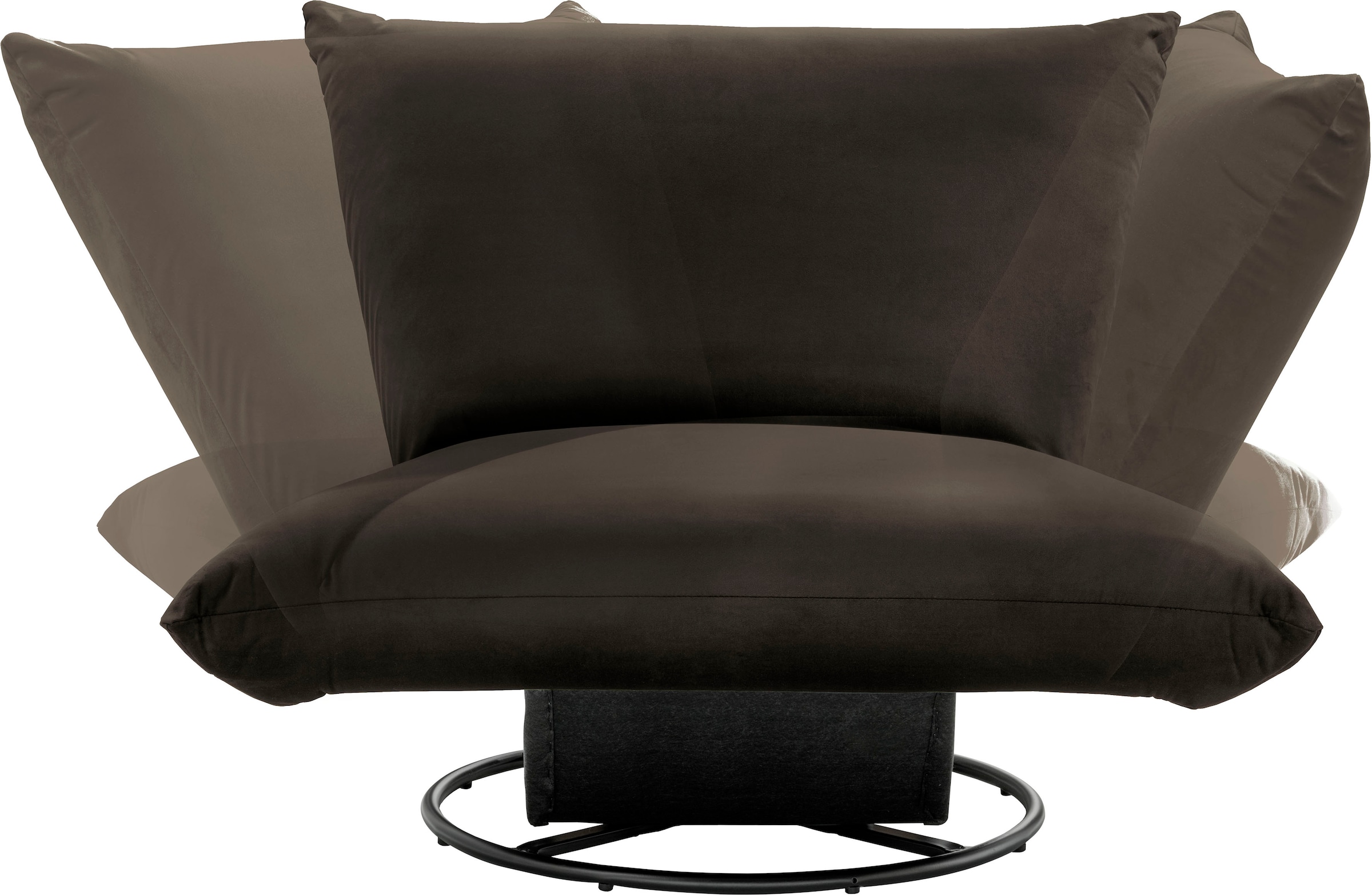 INOSIGN Drehsessel »Cremona« 360° drehbar mit Metallfuß