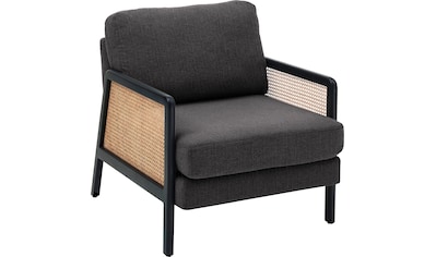 ATLANTIC home collection Sessel »Marcel«, Massivholz-Gestell mit Wiener-Geflecht-Optik kaufen