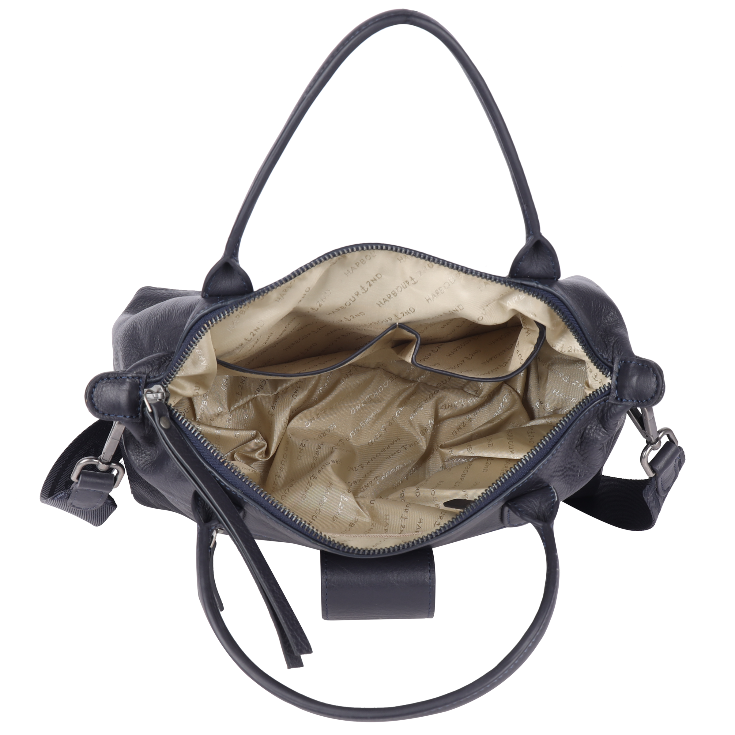 HARBOUR 2nd Shopper »Liane« , Damen Handtasche, Umhängetasche, Schultertasche mit Logoprägung