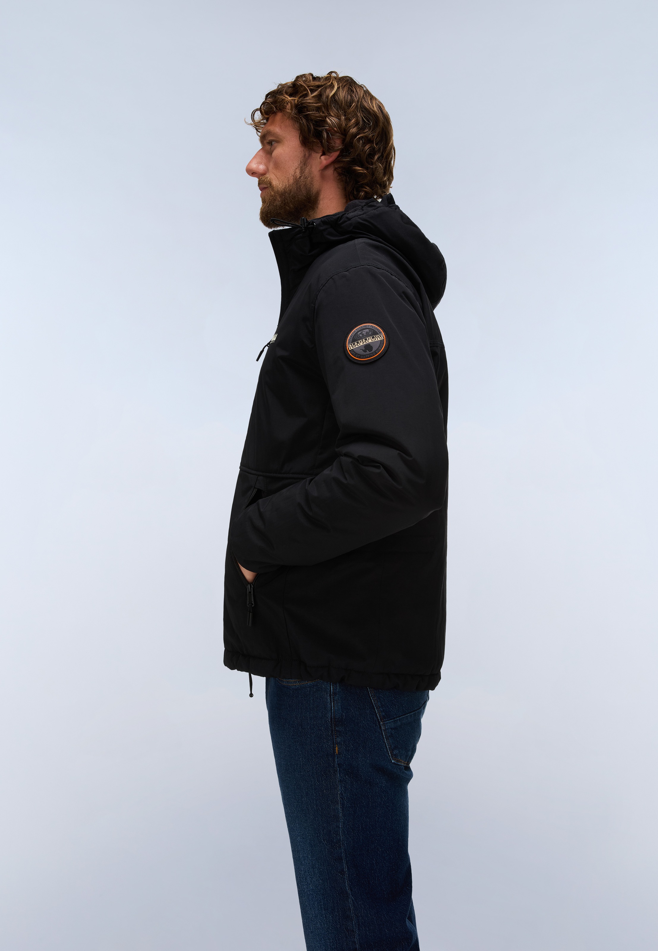 Napapijri Winterjacke »TUNDRA« mit Kapuze mit regulierbarer Kapuze, Regular Fit