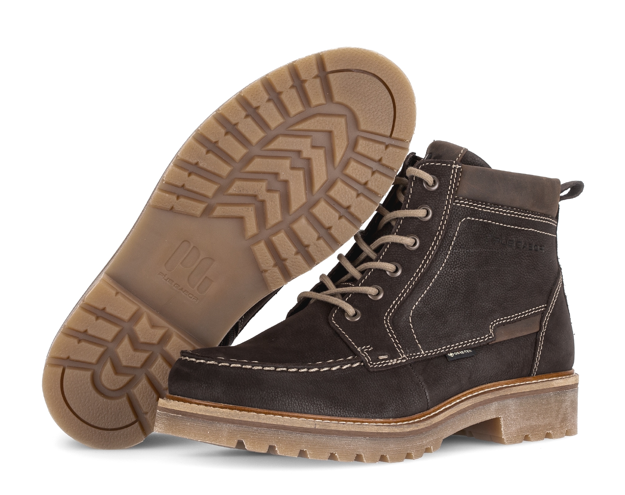 Pius Gabor Schnürboots  , Herbstboots, Outdoorschuh mit Innenreißverschluss, G-Weite