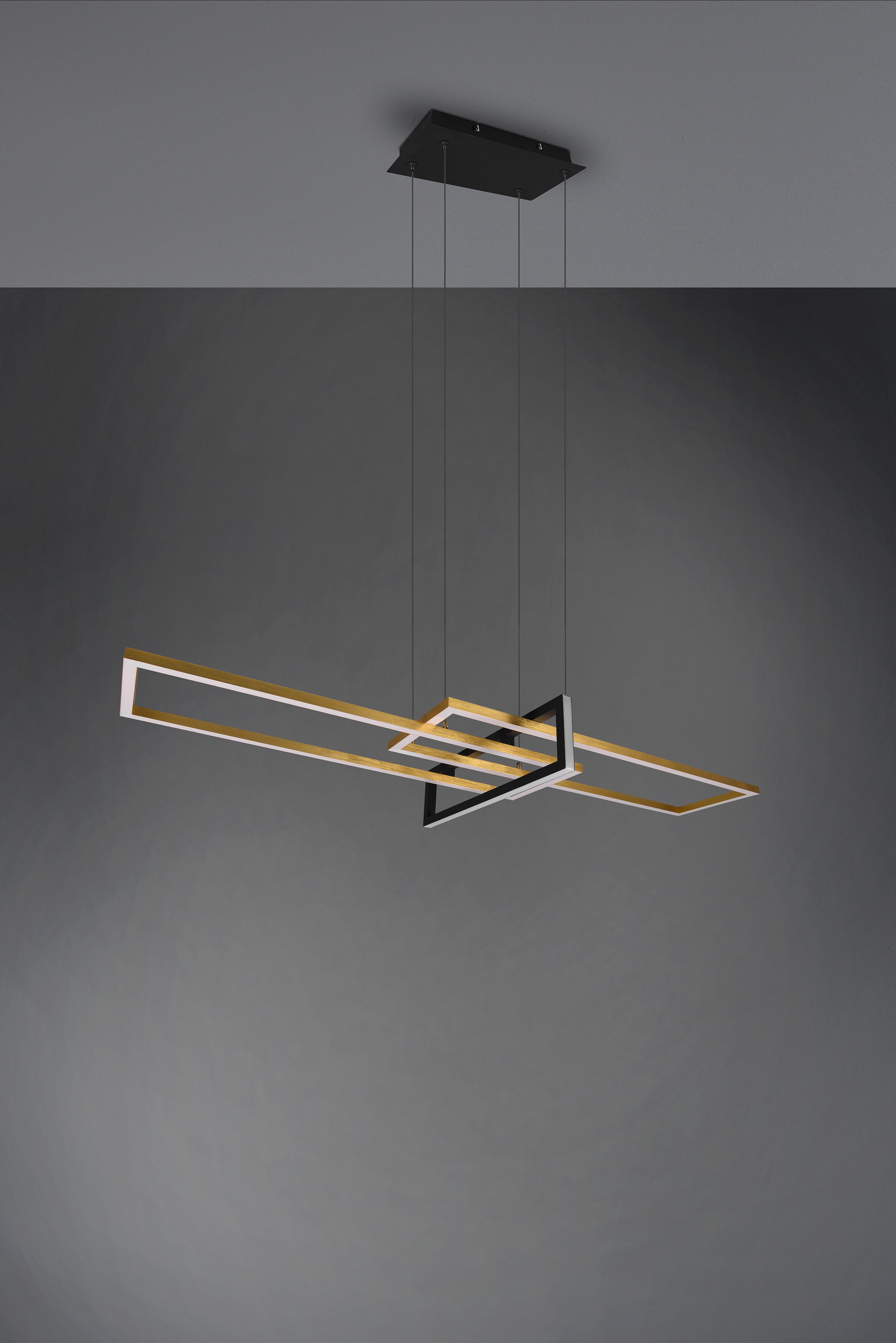 TRIO Leuchten LED Pendelleuchte »ALICA«, 1 flammig, Leuchtmittel LED-Modul | LED fest integriert, mit Switch Dimmer, über Wandschalter dimmbar, Abhängung 150 cm
