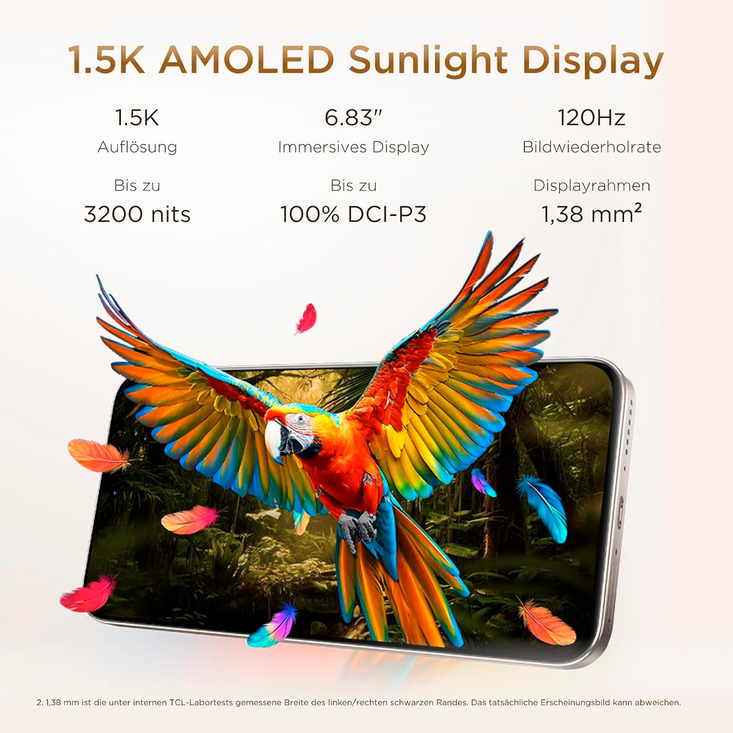 TCL Smartphone »P80« midnight blue