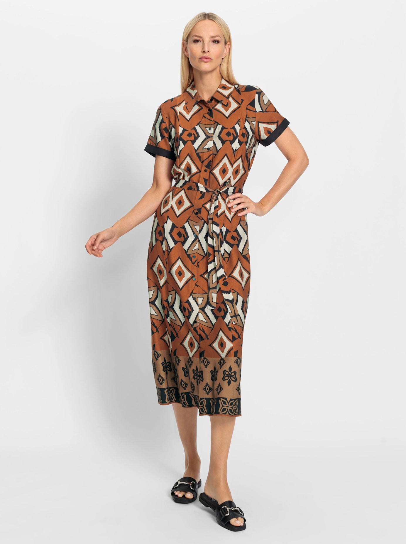 heine Hemdblusenkleid »Druck-Kleid«