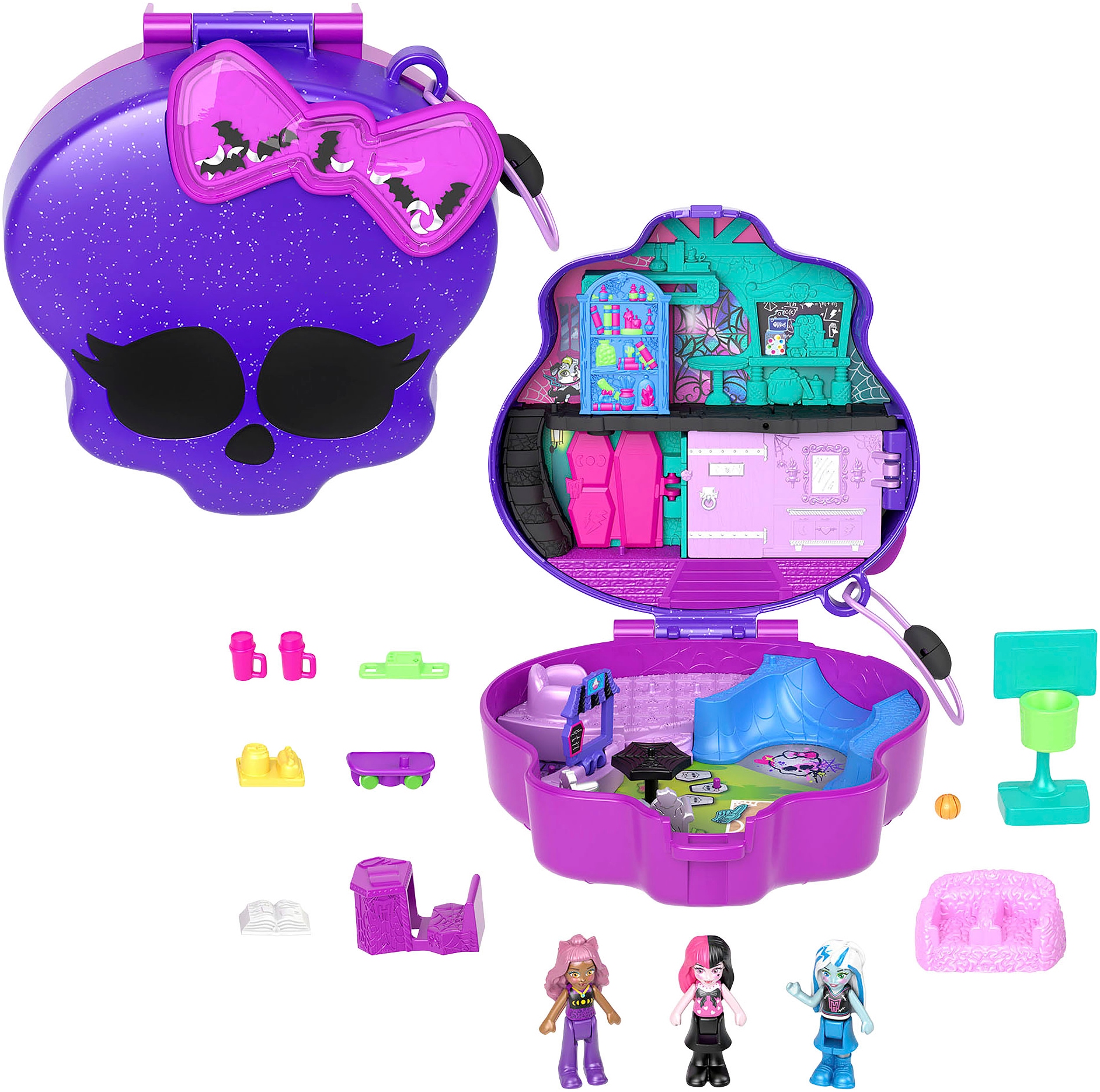 Spielwelt »Monster High Schatulle«, mit 3 kleinen Puppen