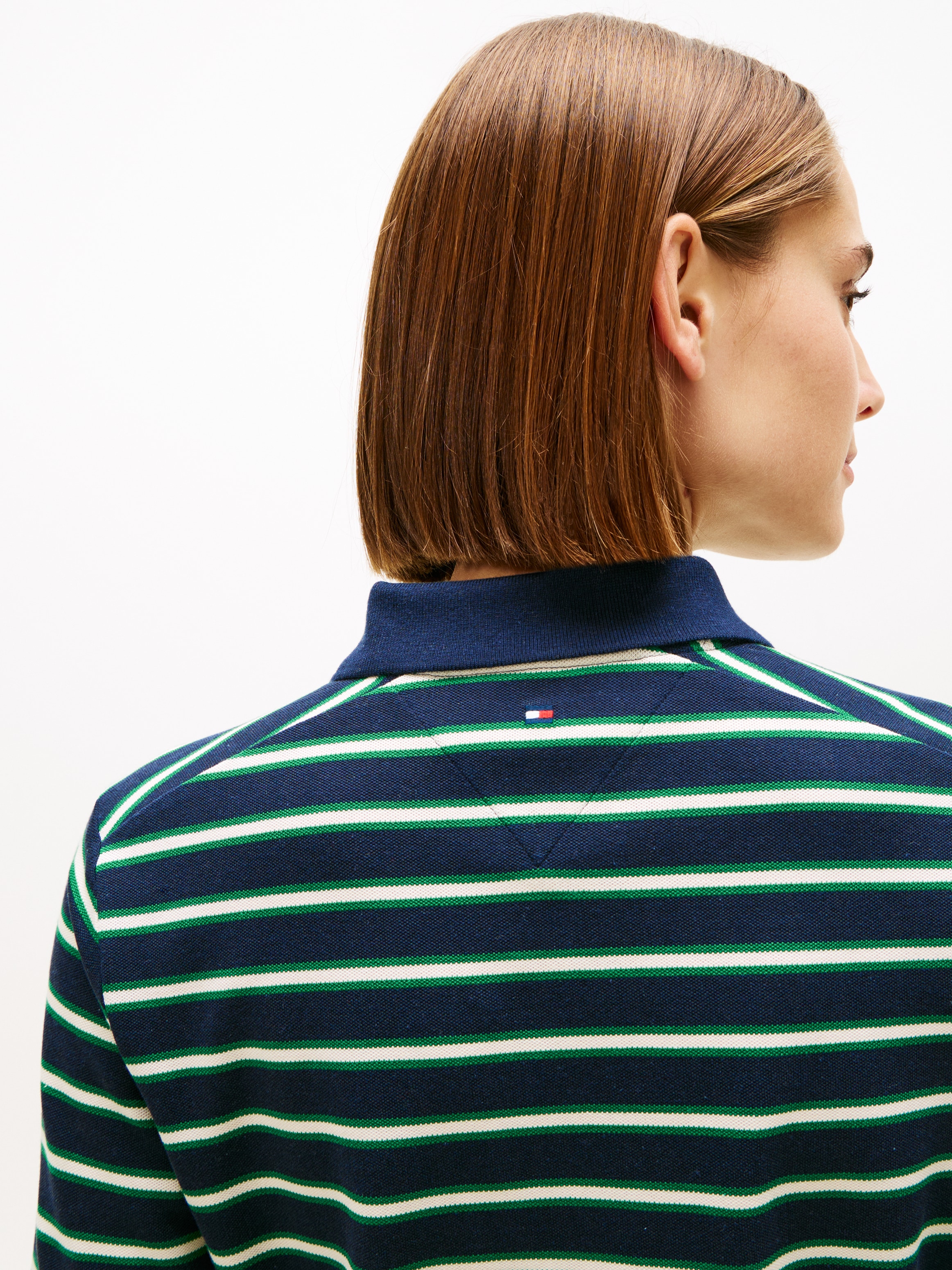 Tommy Hilfiger Poloshirt »TH SCRIPT LYOCELL ZIP SS POLO«