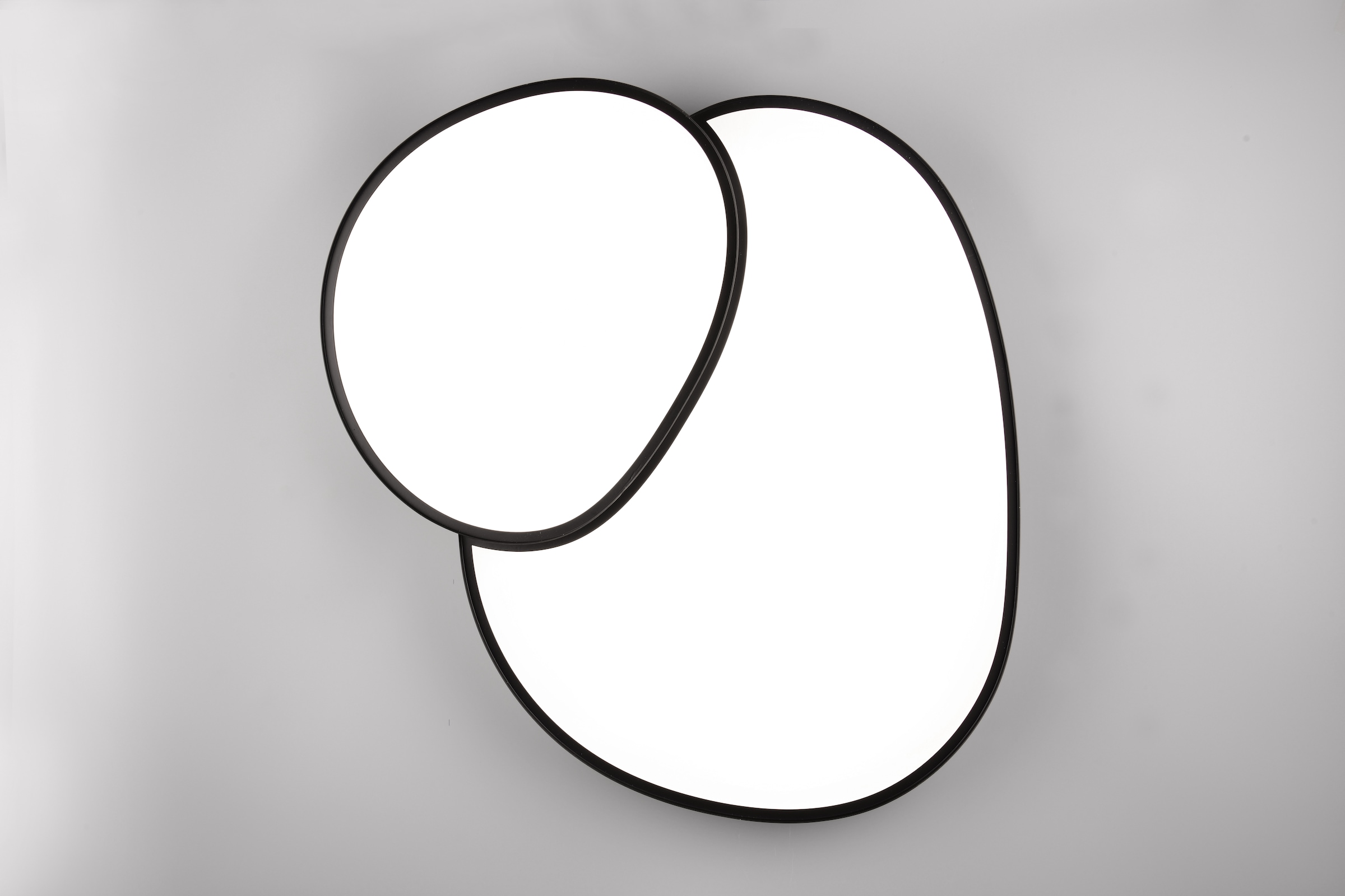 TRIO Leuchten LED Deckenleuchte »RISE, LED Deckenlampe 45W 5300 Lumen warmweiß bis kaltweiß 2700-6500K« LED-Board 1 Stk. warmweiß - kaltweiß Fernbedienung dimmbar Memoryfunktion Nachtlicht CCT Lichtfarbe wählbar